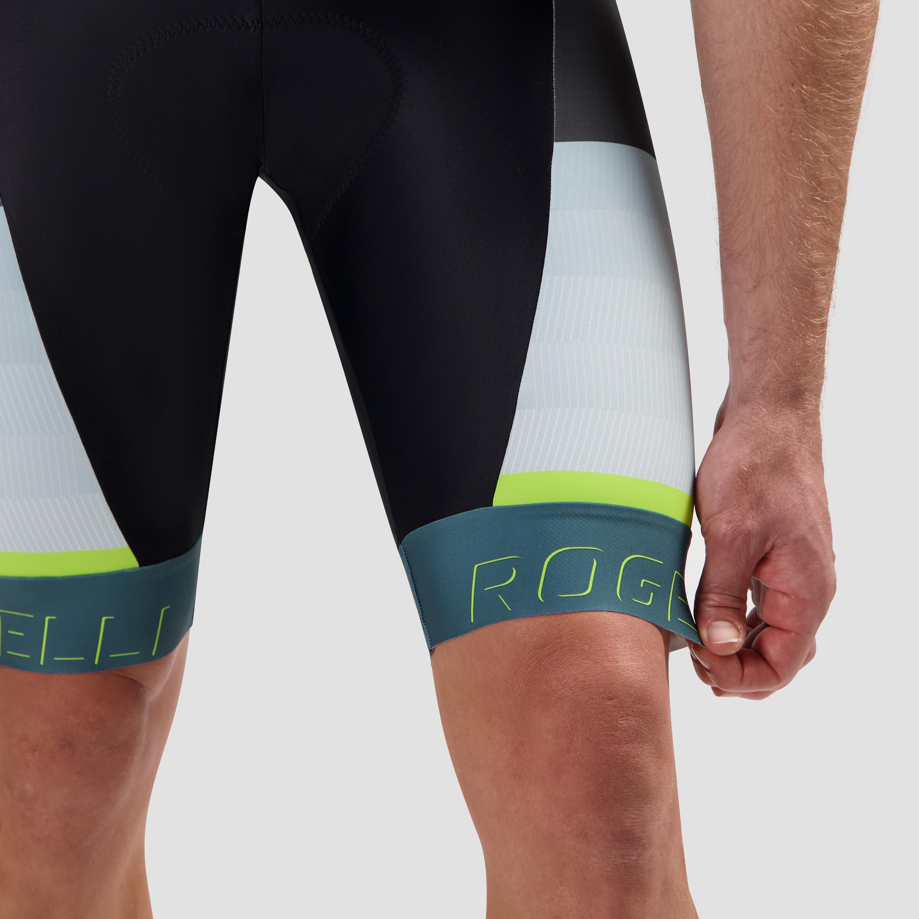 Hero II Cycling Pants Men - black/blue/lime