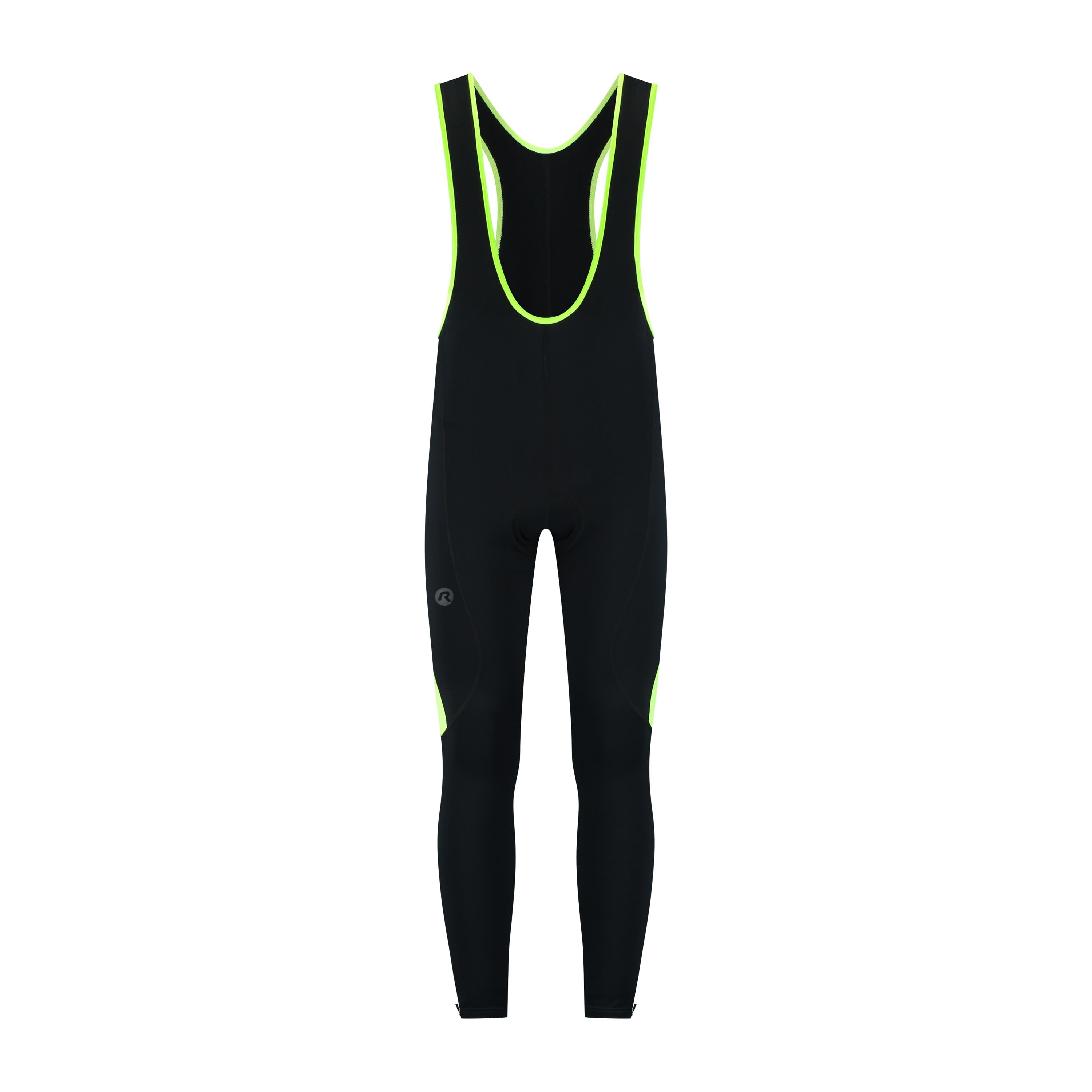 Core Long cycling pants Men - Black/neon yellow