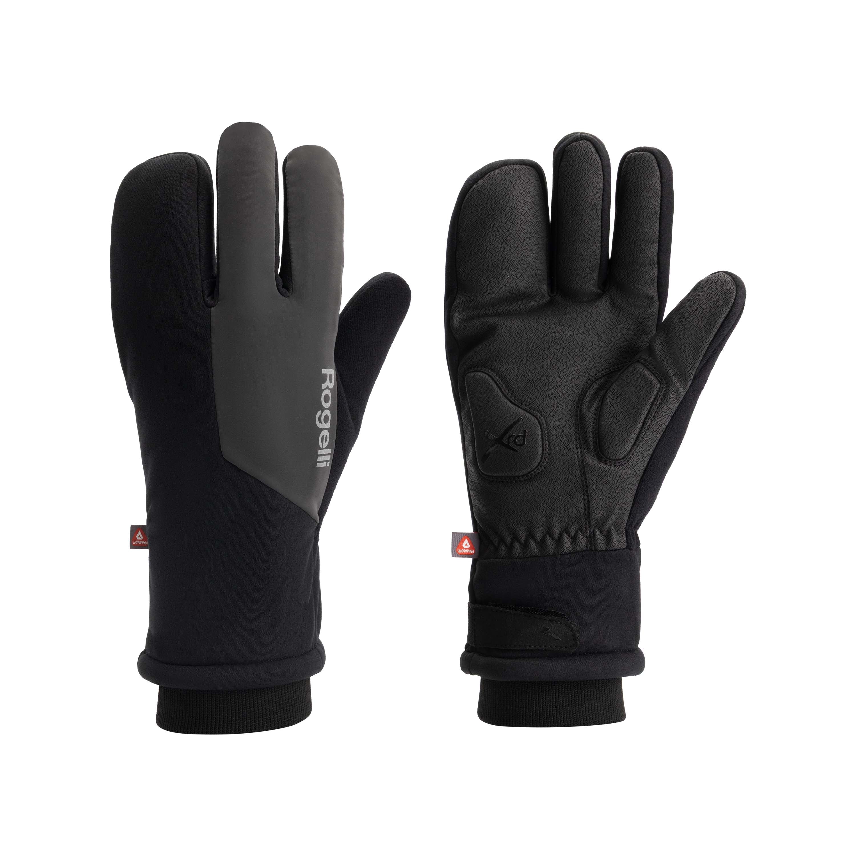 Rogelli deep winter waterproof handschoen zwart heren productfoto.
