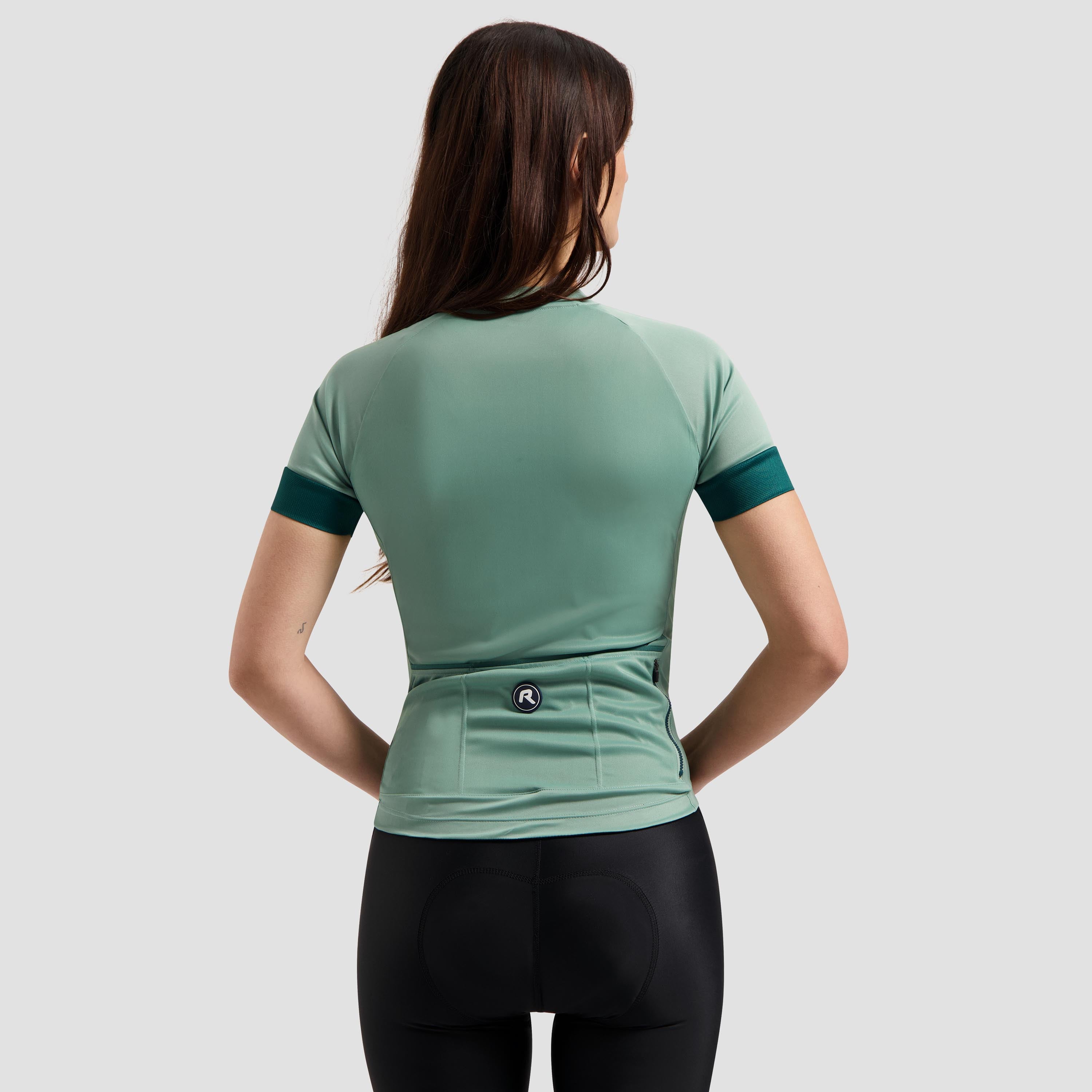 Modesta Fietshirt Ladies - MintGroen/Deep green