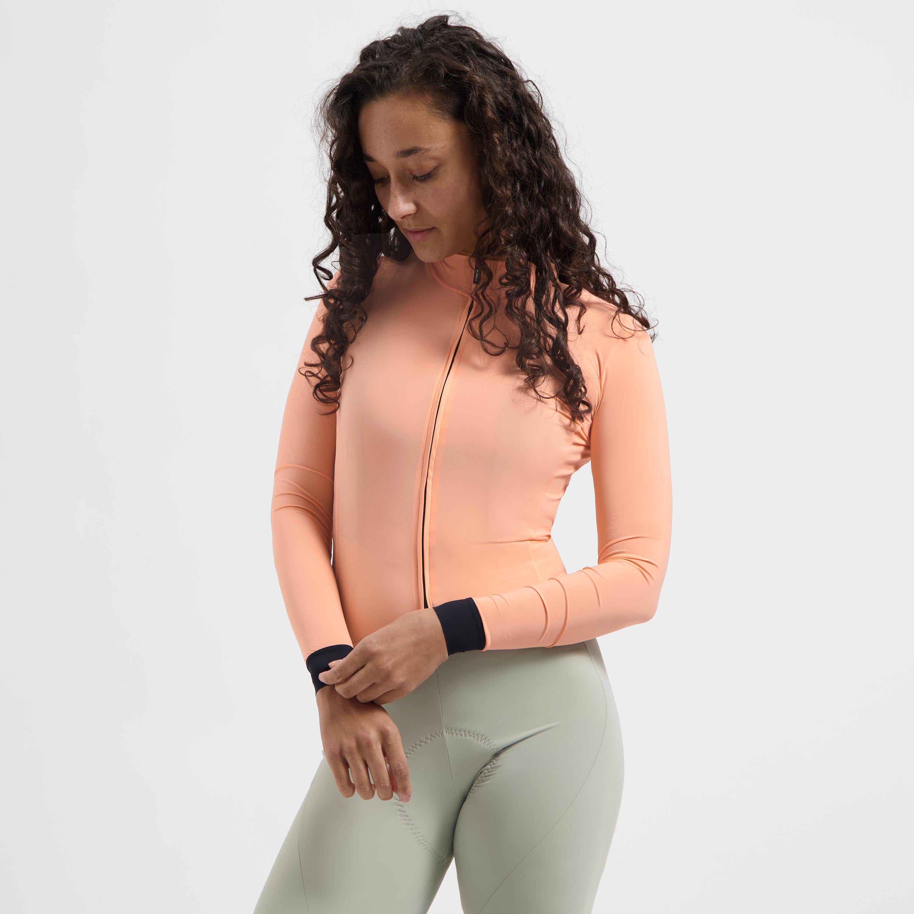 Signature Light Fietsshirt Lange Mouw Dames - Twin