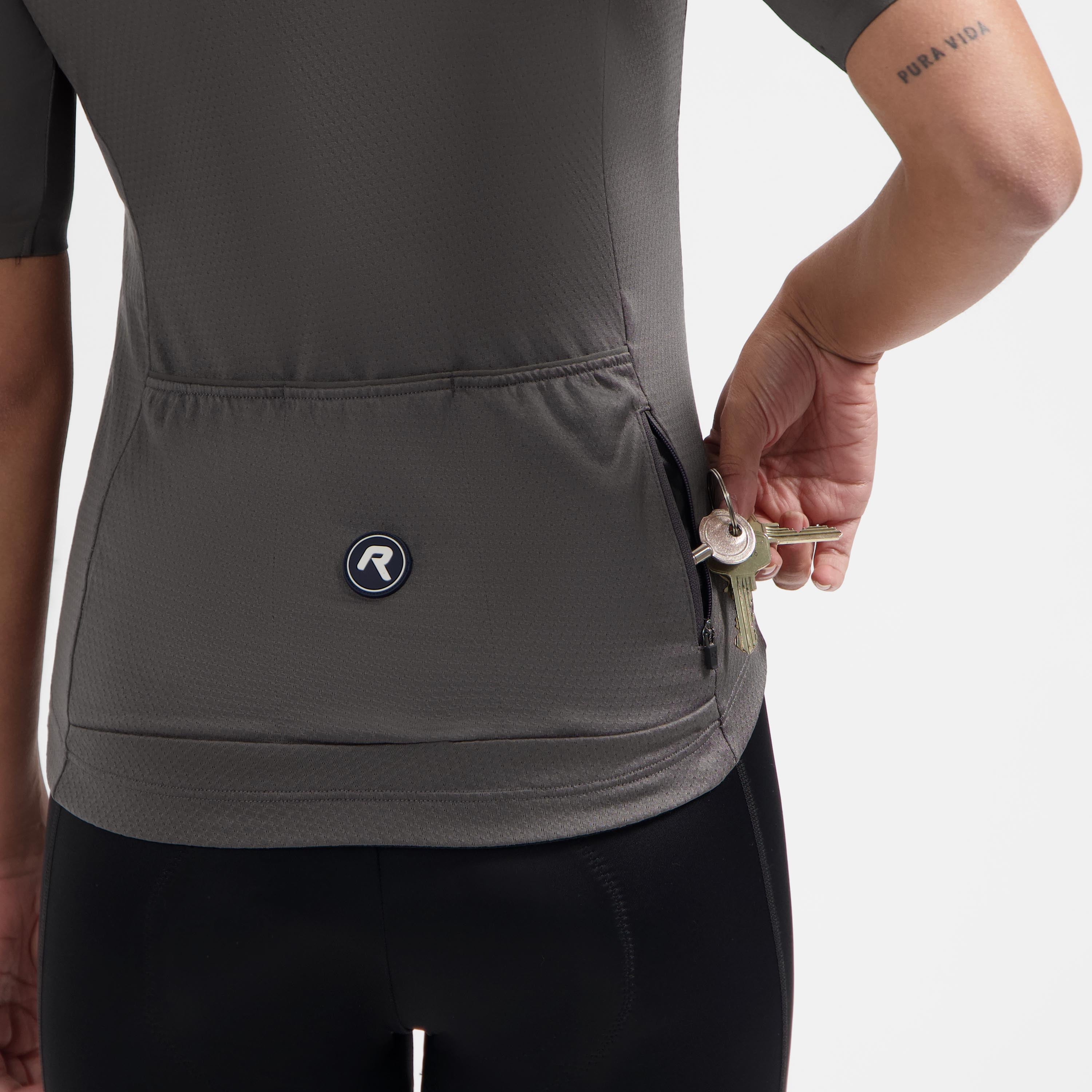 Essential II Women's Cycling Jersey - Plum Kitten