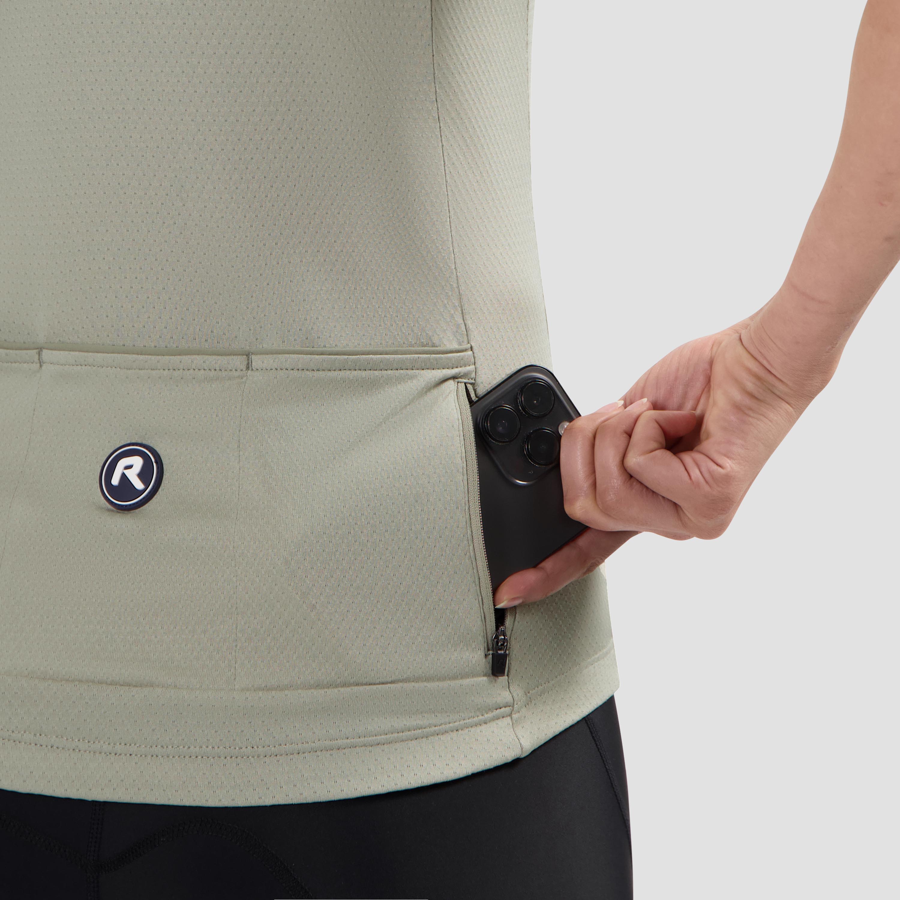Essential II bicycle shirt Ladies - Taupe