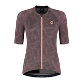 Essential Graphic II Fietsshirt Dames - Bordeaux/Koraal