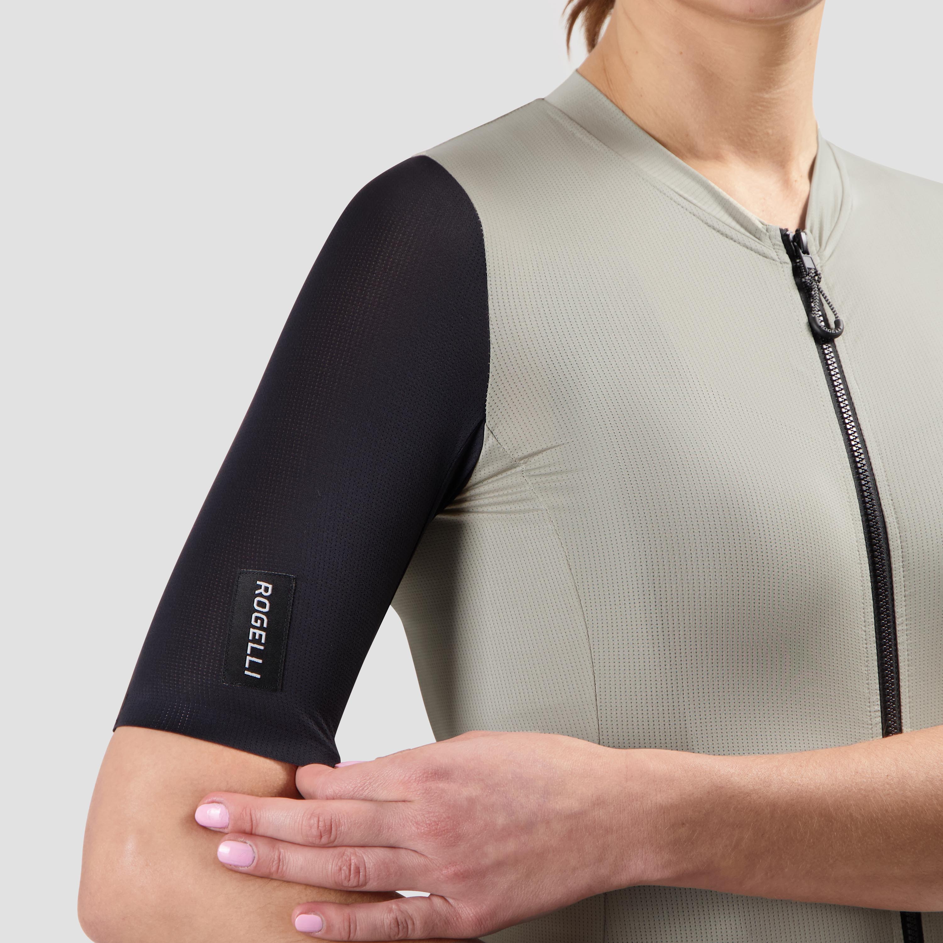 Distance II bicycle shirt Ladies - Taupe/Black
