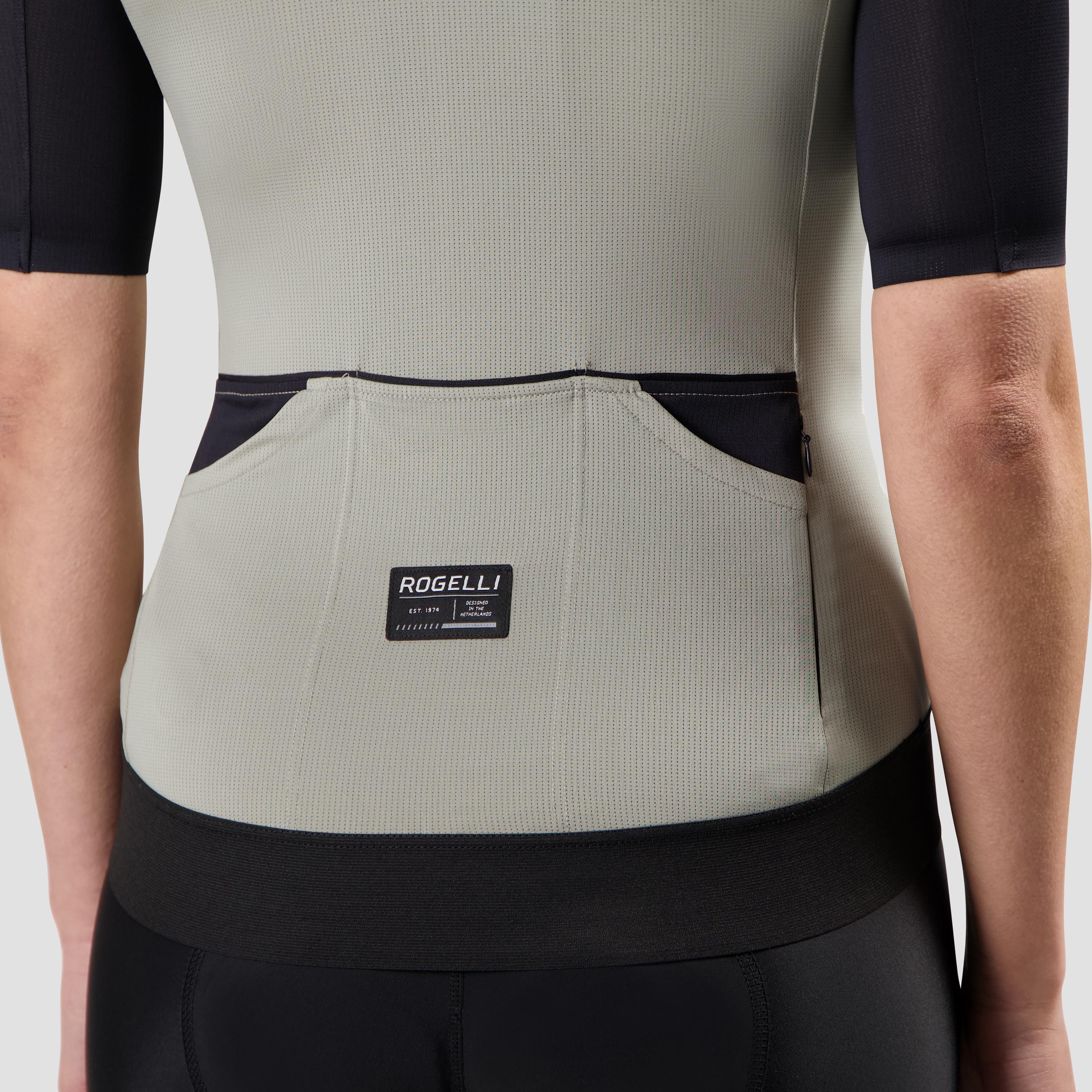 Distance II bicycle shirt Ladies - Taupe/Black