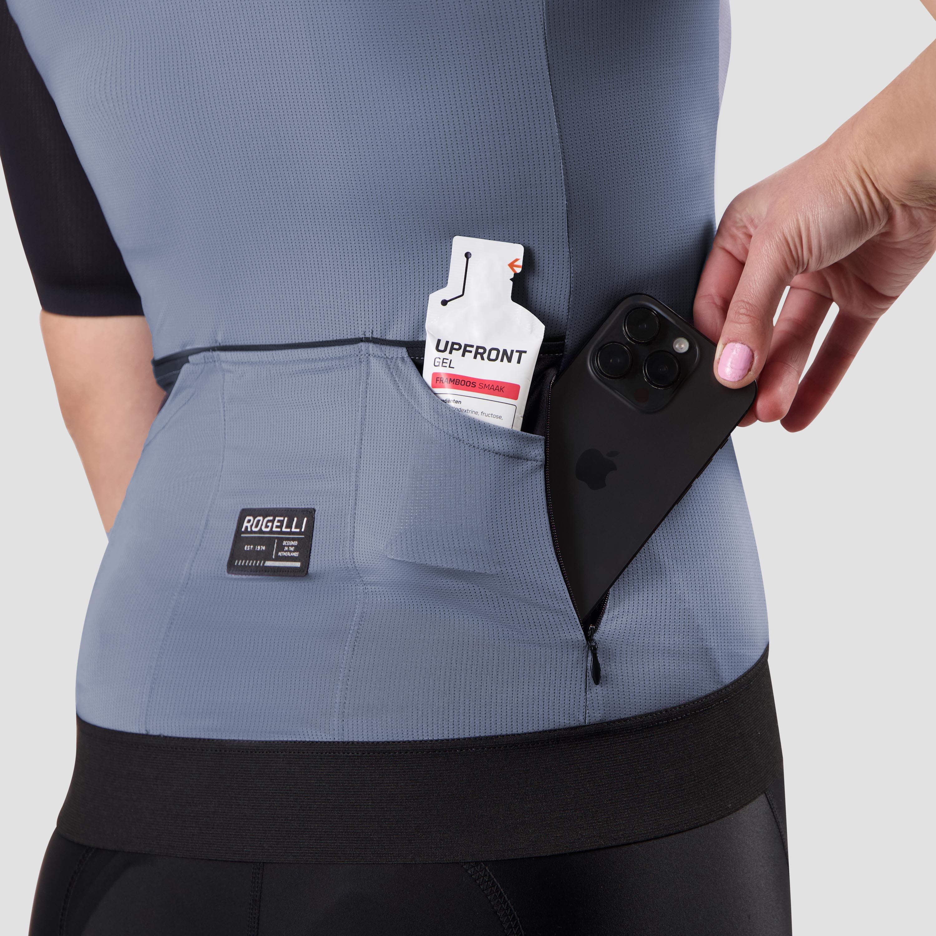 Distance II bicycle shirt Ladies - Lila/Black