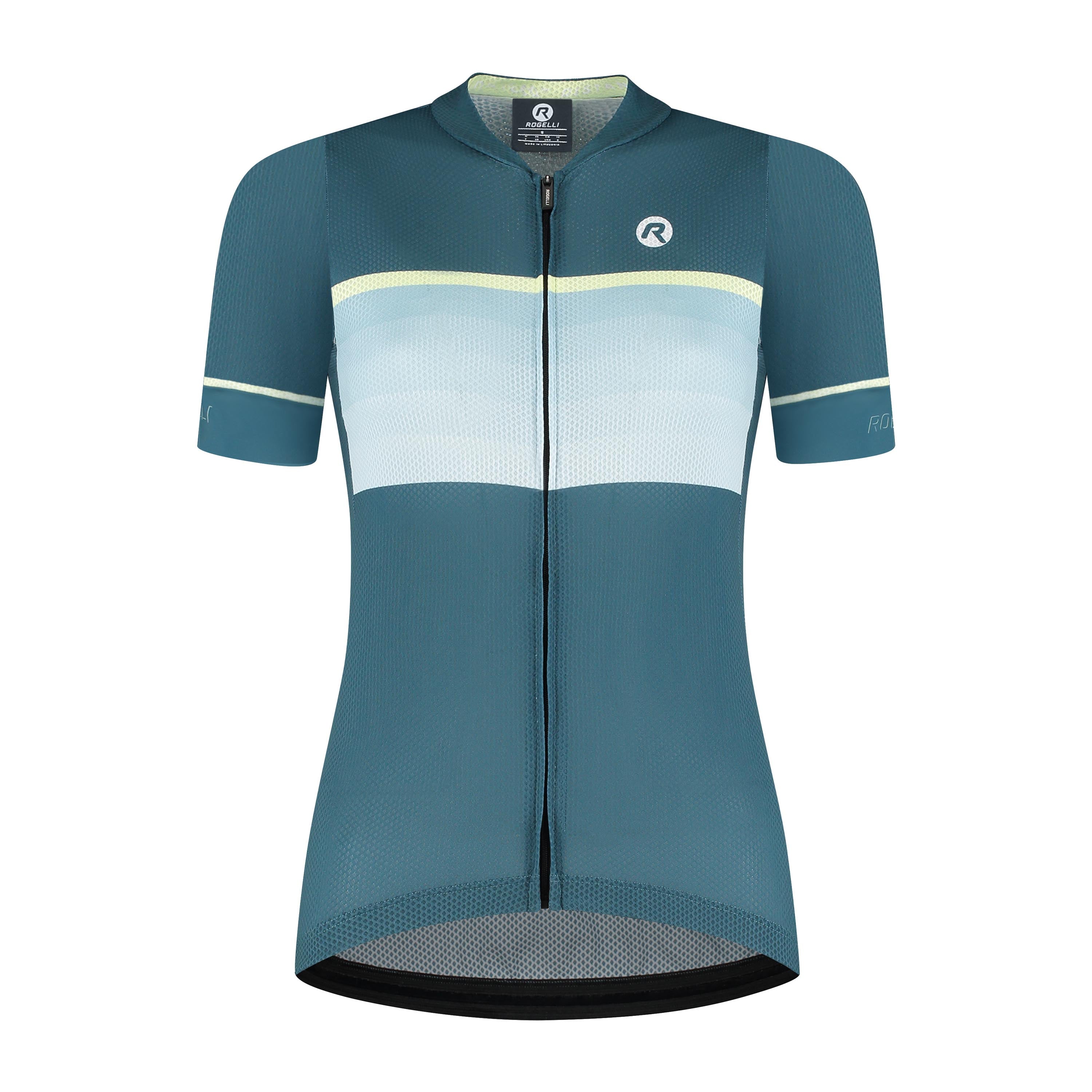 Impress II bicycle shirt Ladies - Blue/Yellow