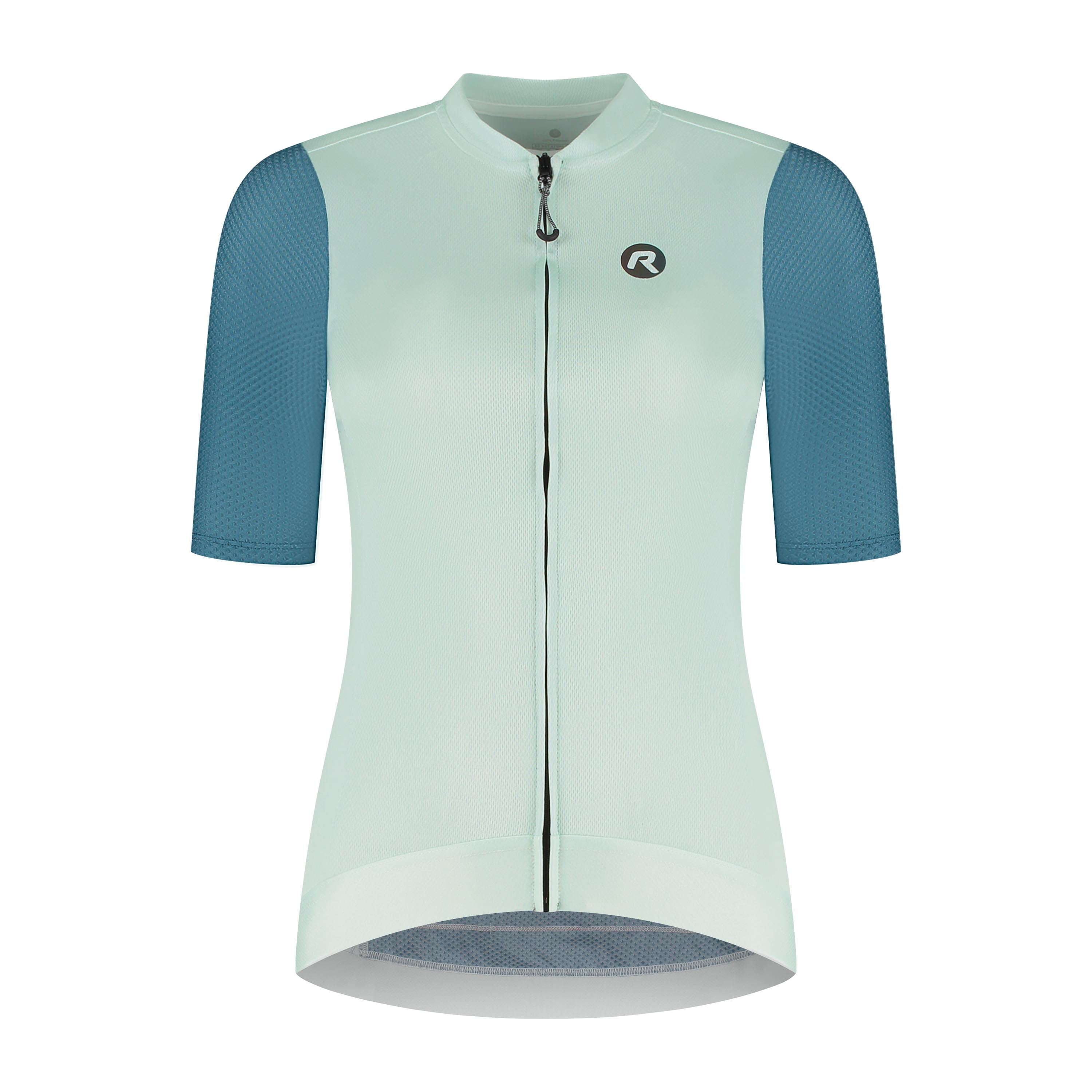 Fast bicycle shirt ladies - mint green/coral
