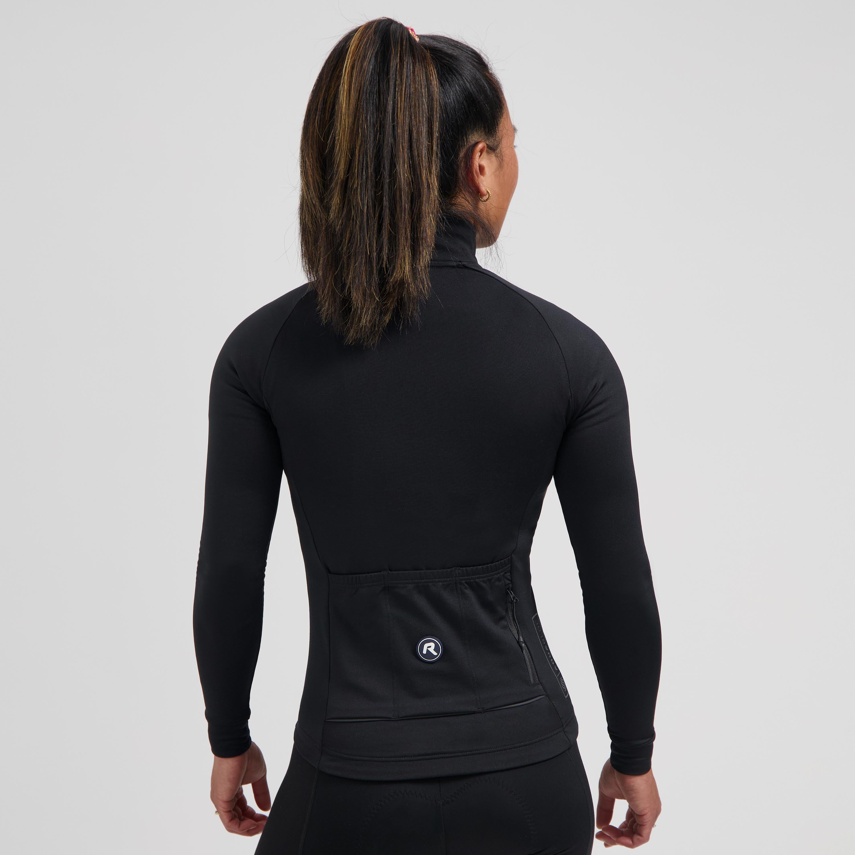Essential II bicycle shirt Long sleeve ladies - Black