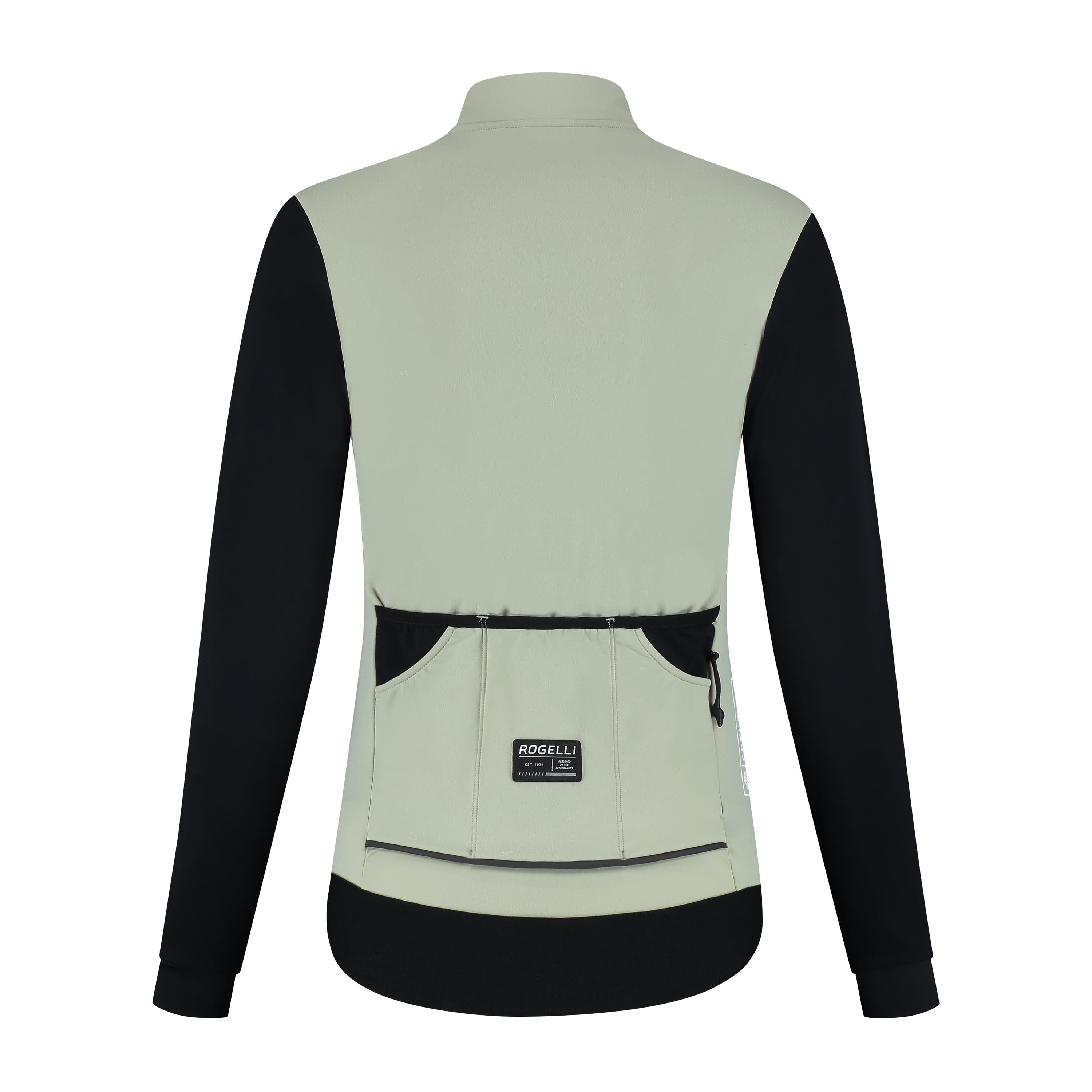 Distance II bicycle shirt Long sleeve ladies - Taupe/Black
