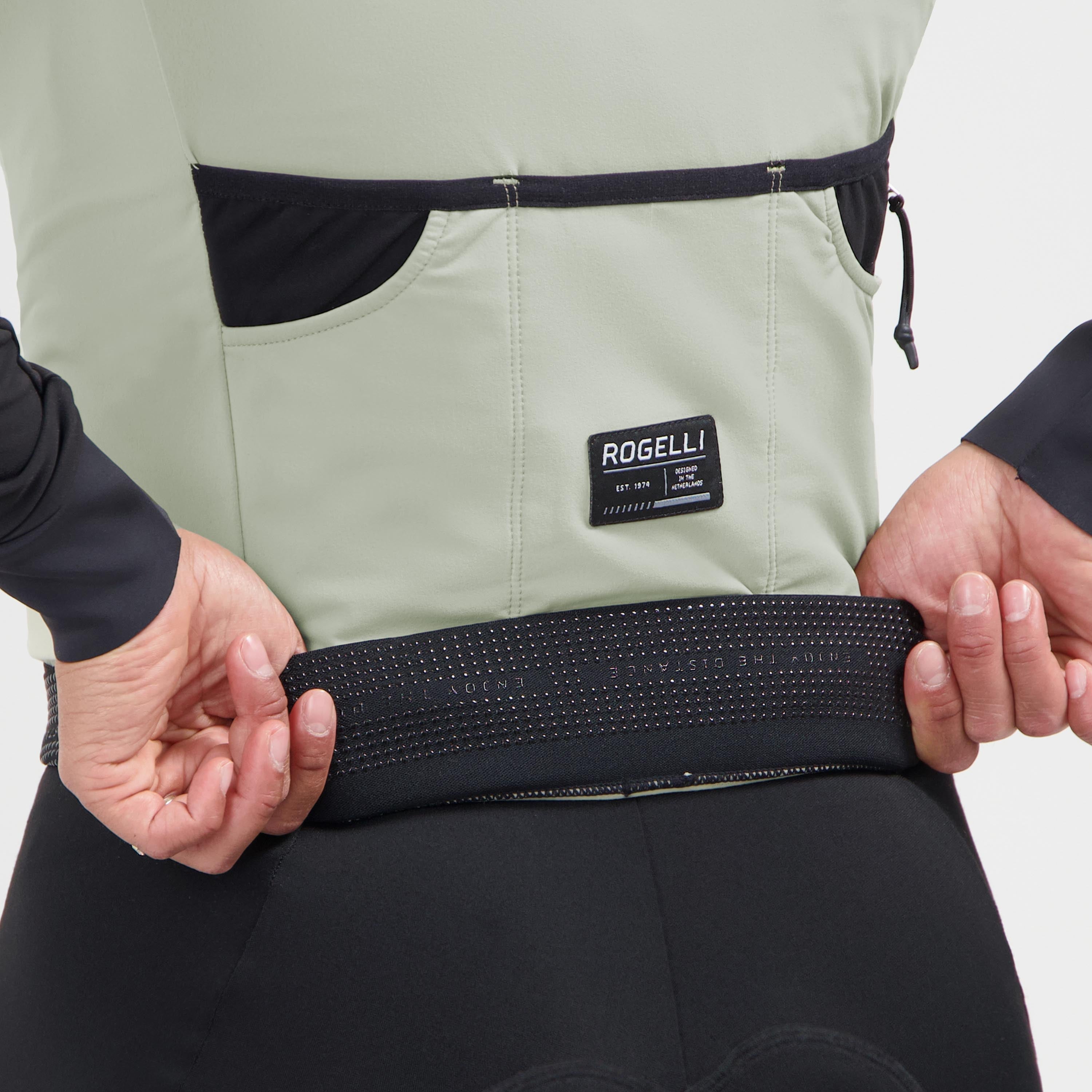 Distance II bicycle shirt Long sleeve ladies - Taupe/Black