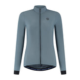 Signature Fietsshirt Lange Mouw Dames - Ardesia