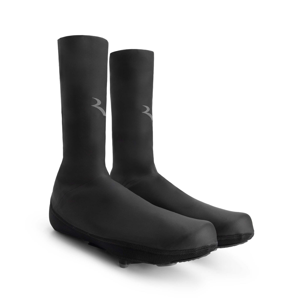 Rogelli Distance overschoen unisex zwart voorkant.