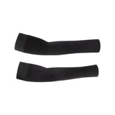 Rogelli Essential arm warmer unisex zwart voorkant. 