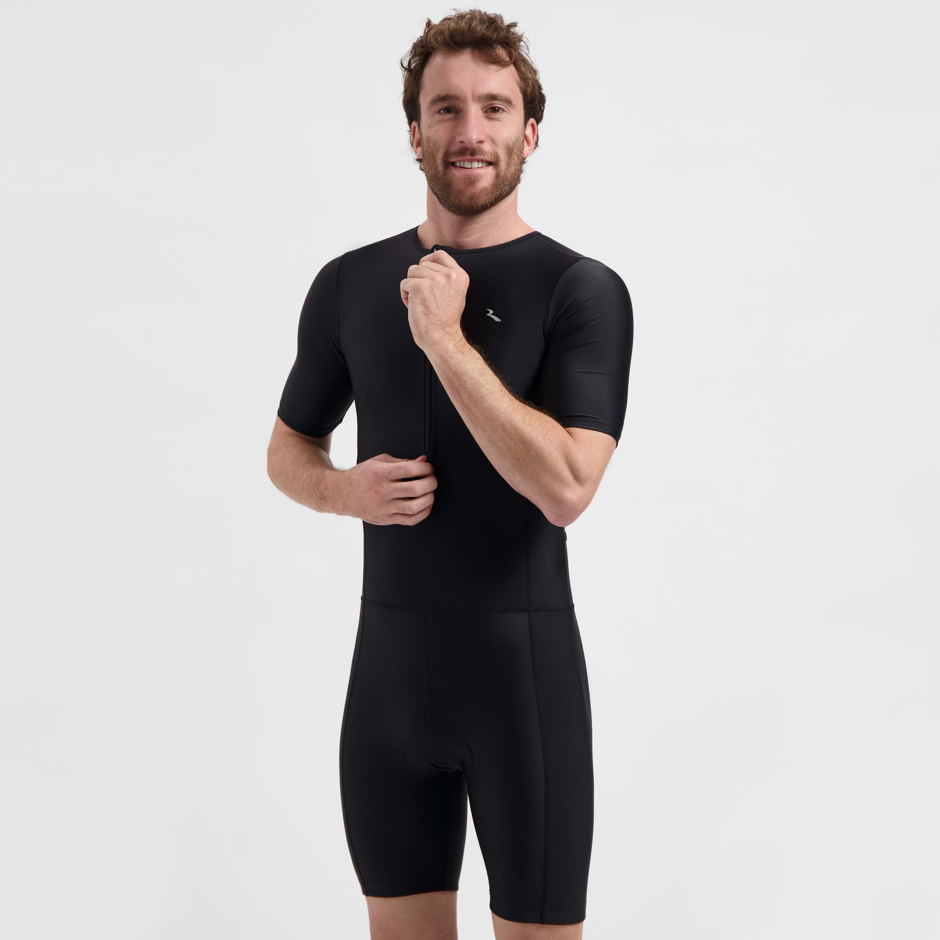 Florida Short Sleeve Triathlon Suit - Black