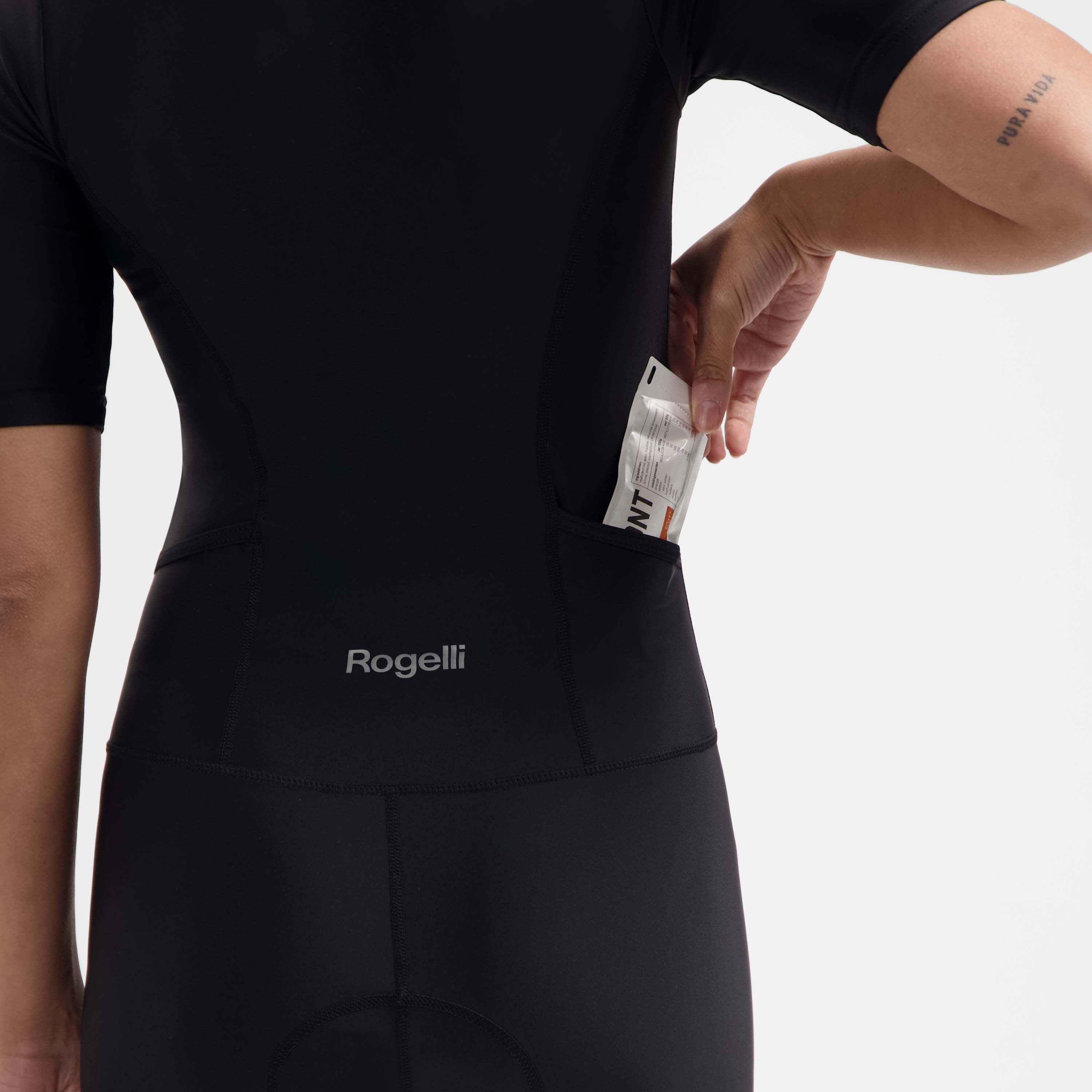 Florida Short Sleeve Triathlon Suit - Black