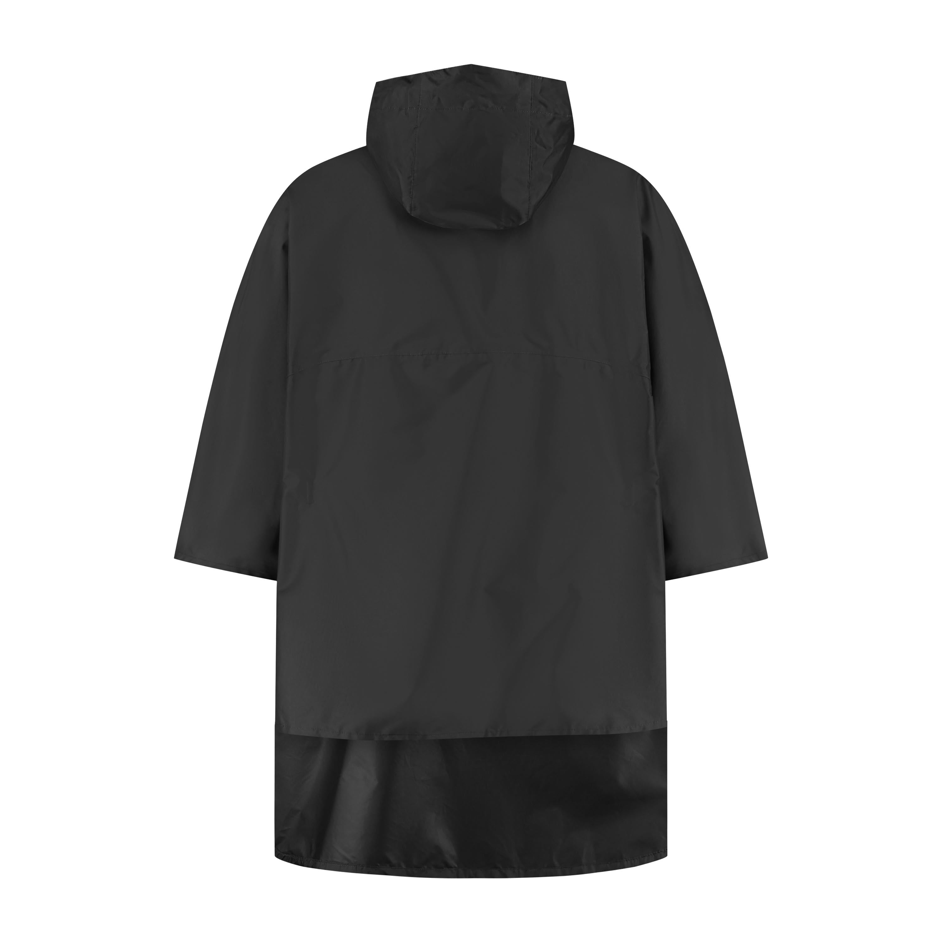 Commuter Core Regenponcho Unisex - Zwart