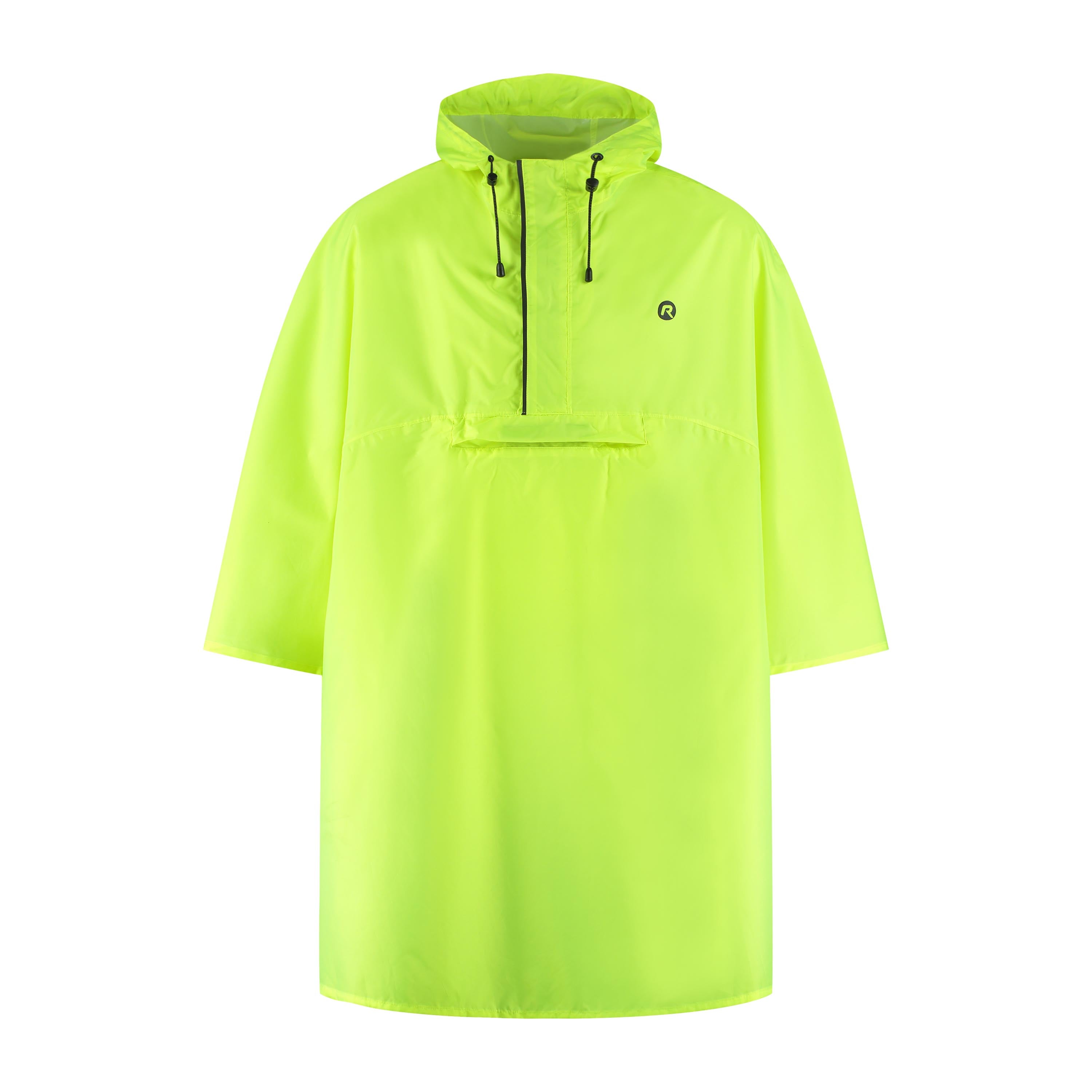Commuter Core Regenponcho Unisex - Neon Geel