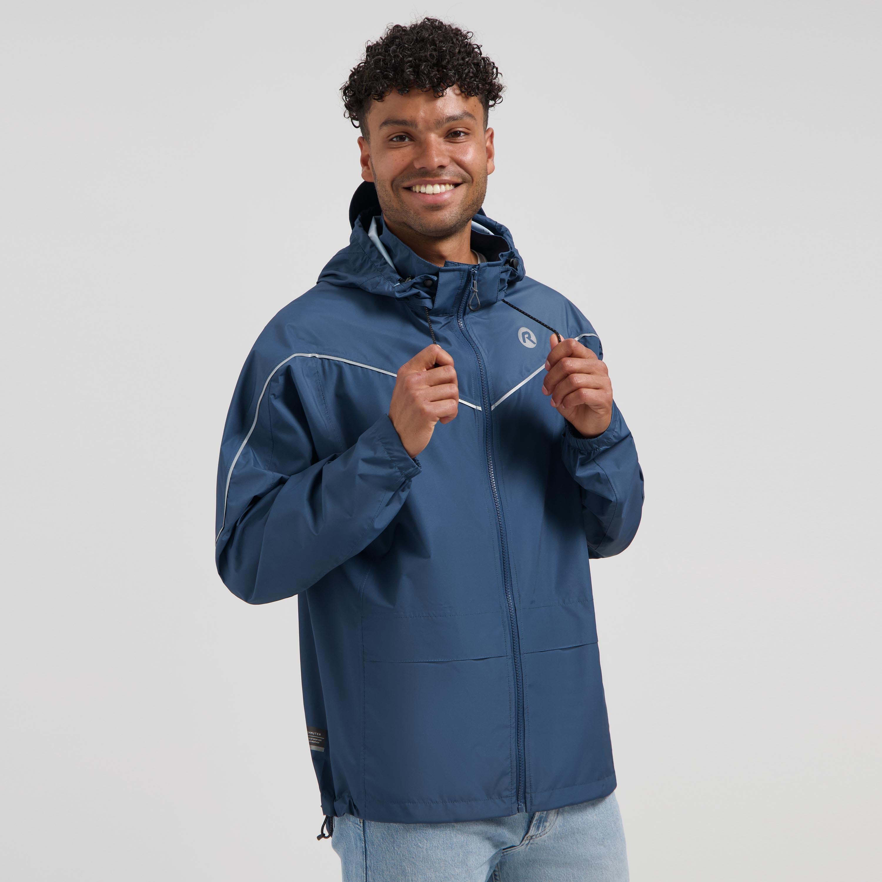 Commuter Essential Raincoat Unisex - Dark blue