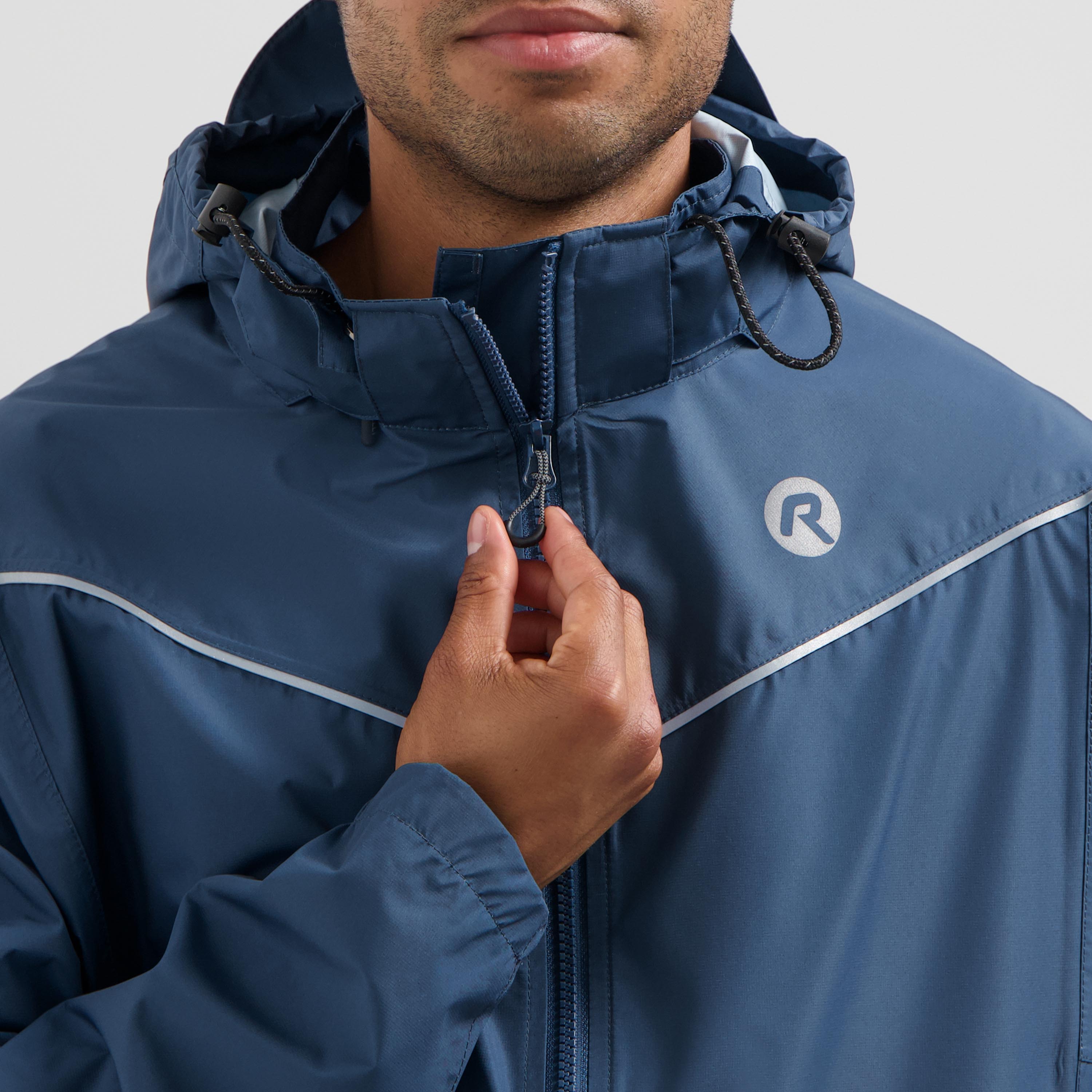Commuter Essential Raincoat Unisex - Dark blue