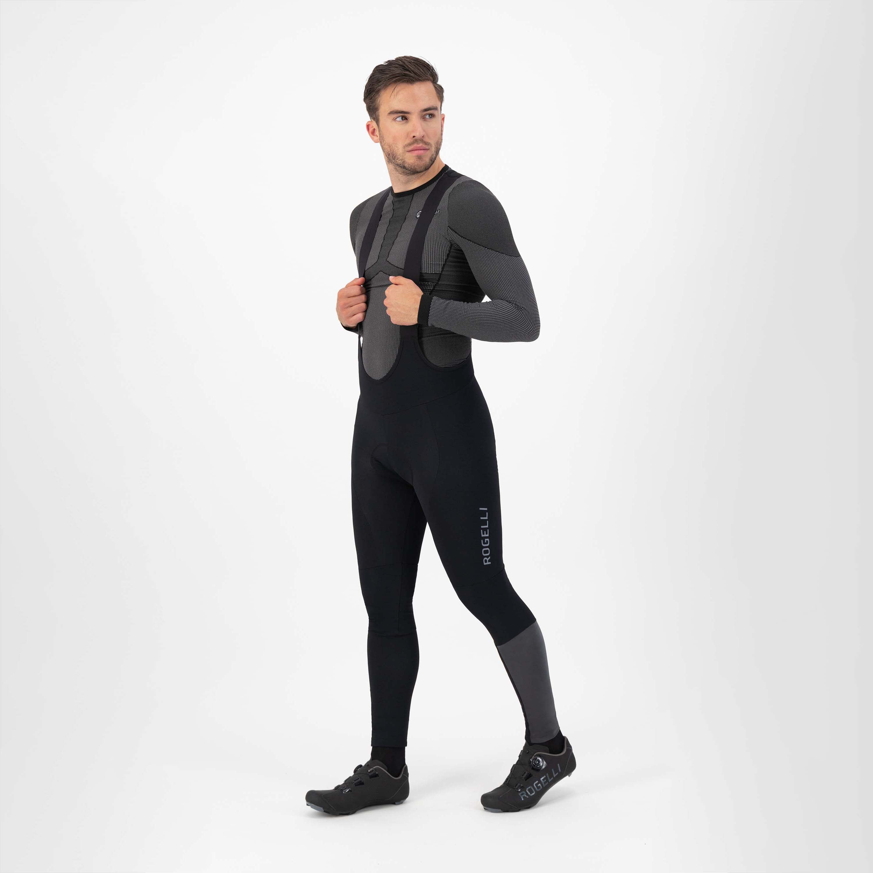 Essential Hi Vis Long Cycling Pants Men