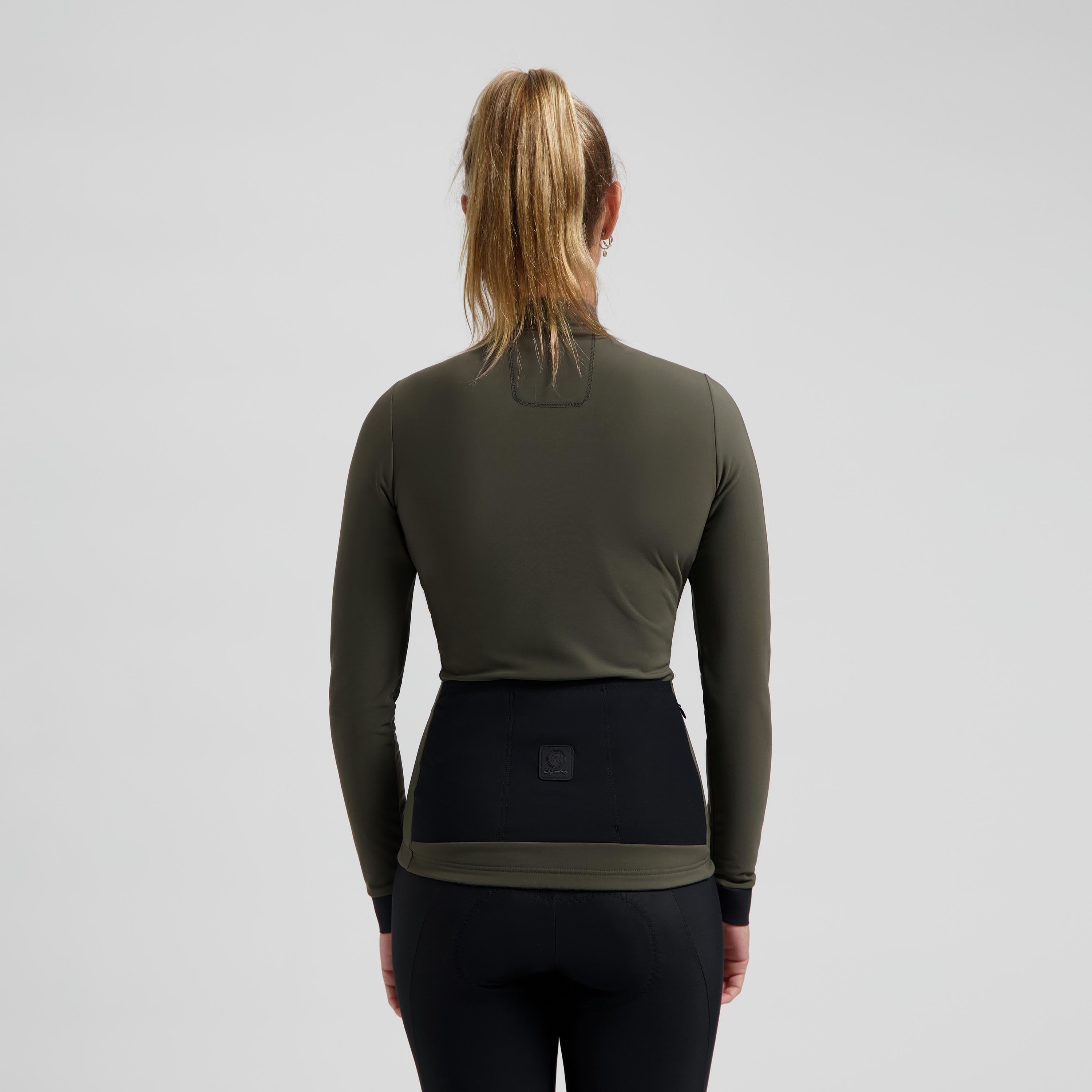 Signature Bicycle shirt Long sleeve ladies - Army green