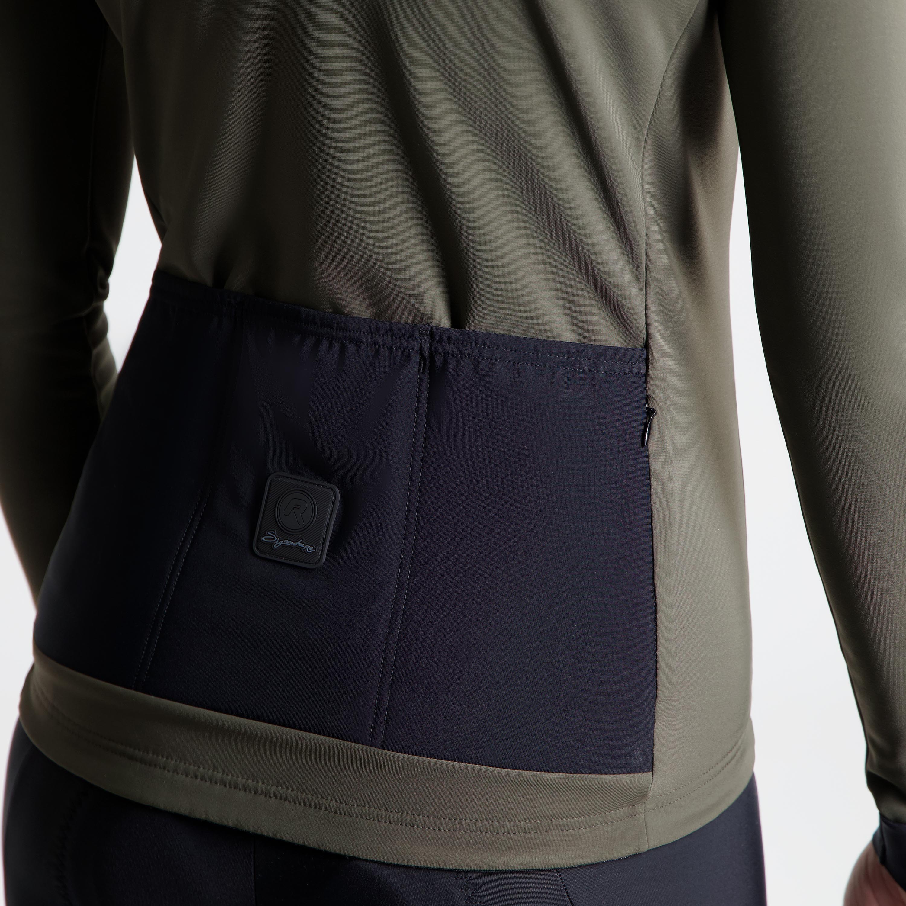 Signature Bicycle shirt Long sleeve ladies - Army green
