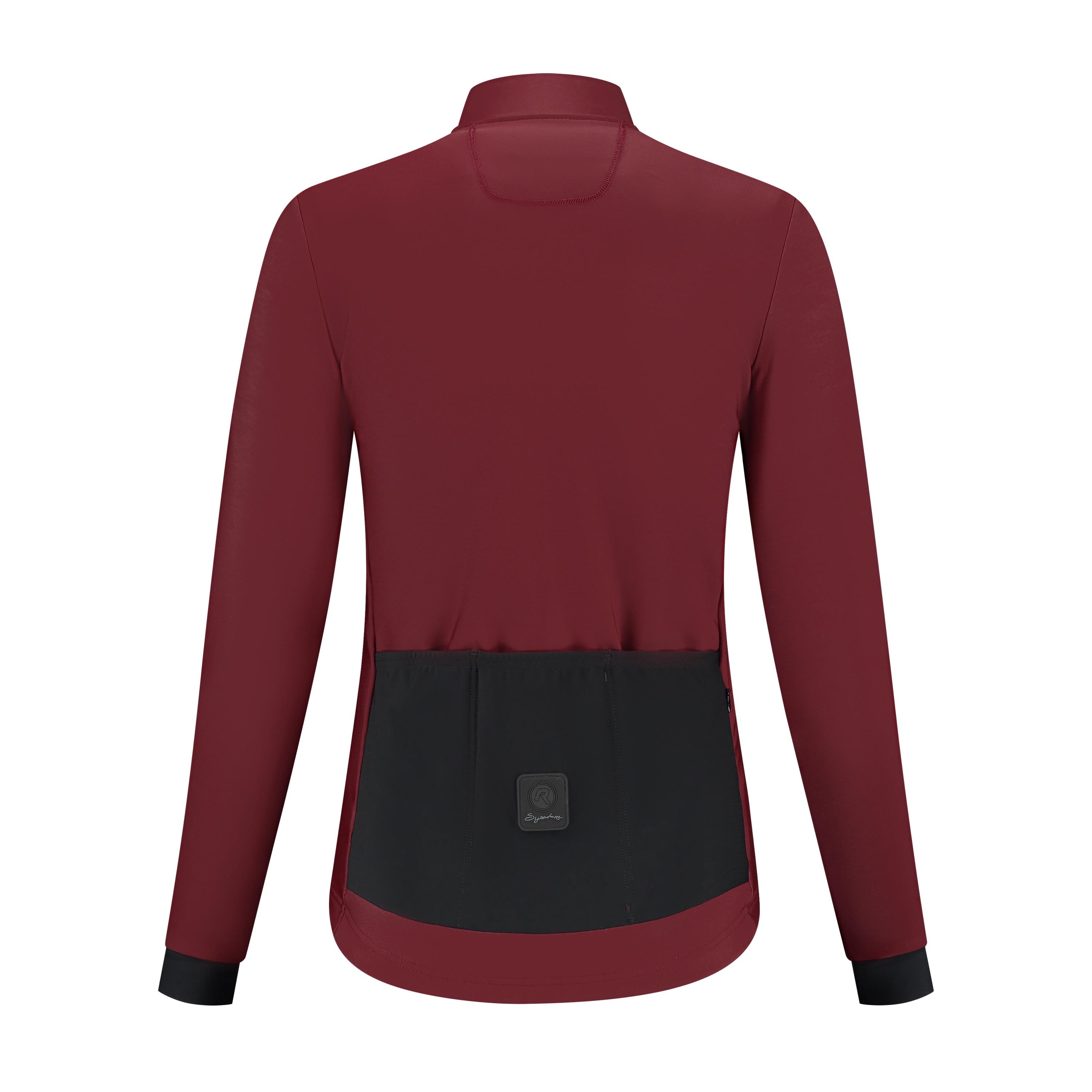 Signature Bicycle shirt Long sleeve ladies - Bordeaux