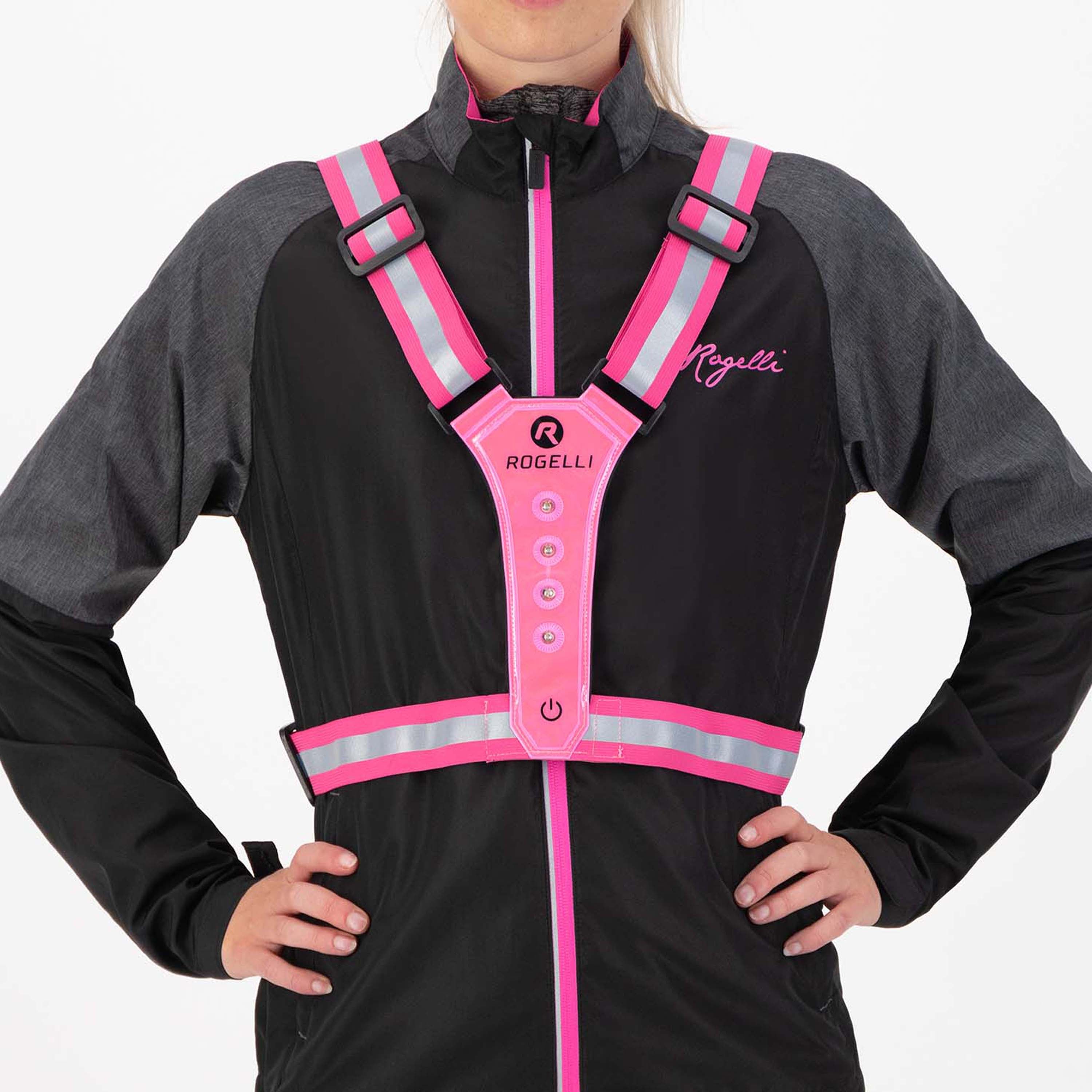 LED-vest - Neon Roze