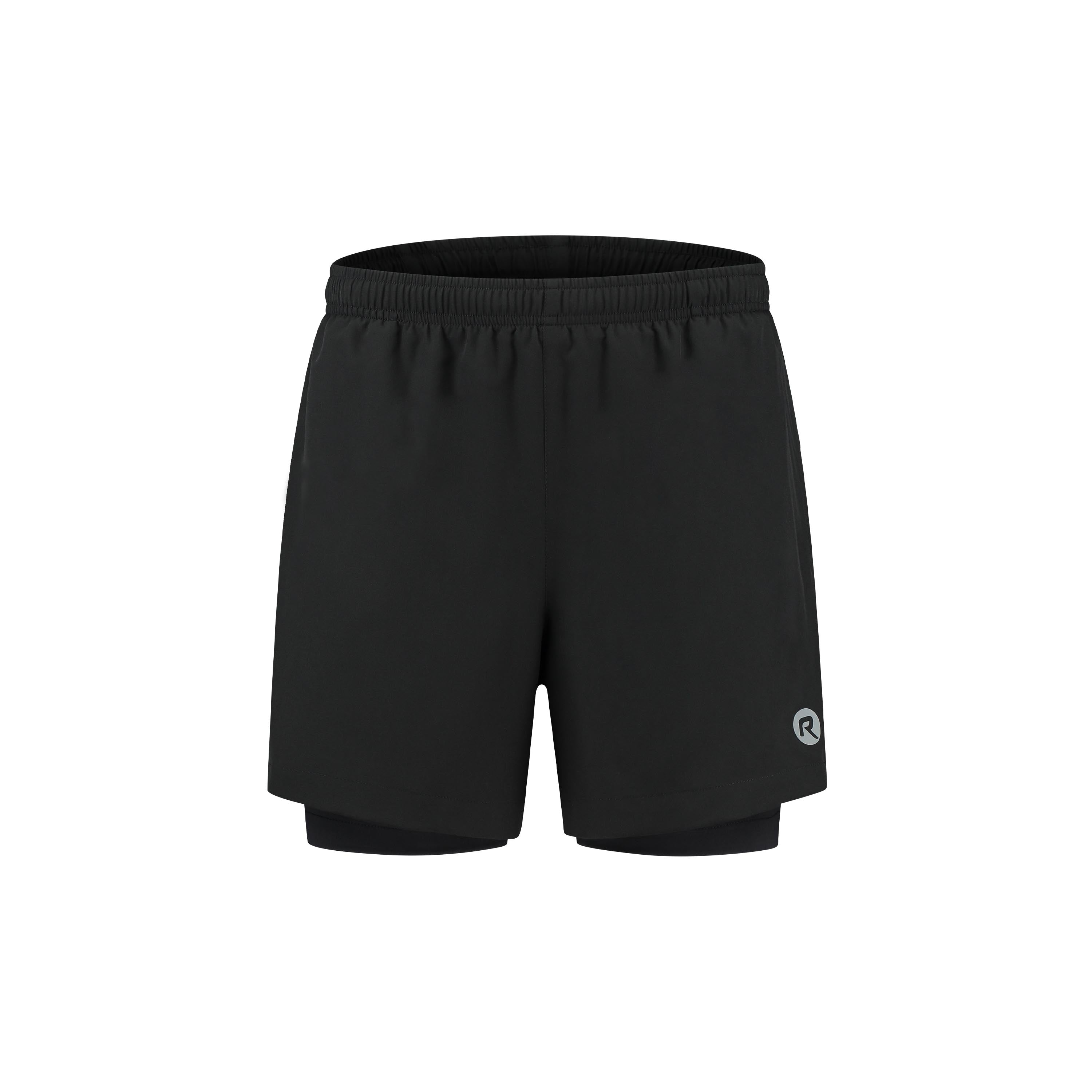 Essential 2-in-1 running shorts Men - Black