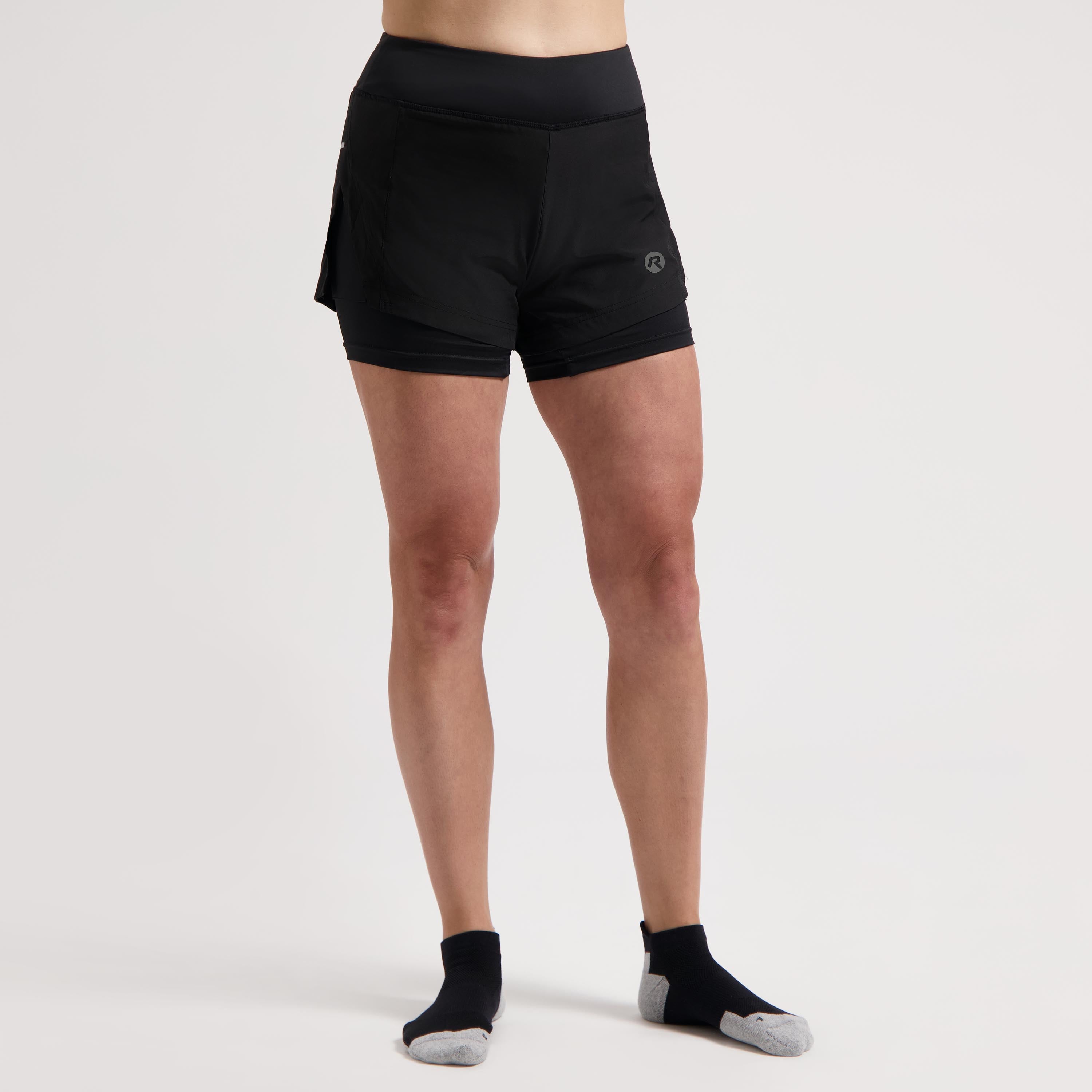 Essential 2-in-1 running shorts ladies