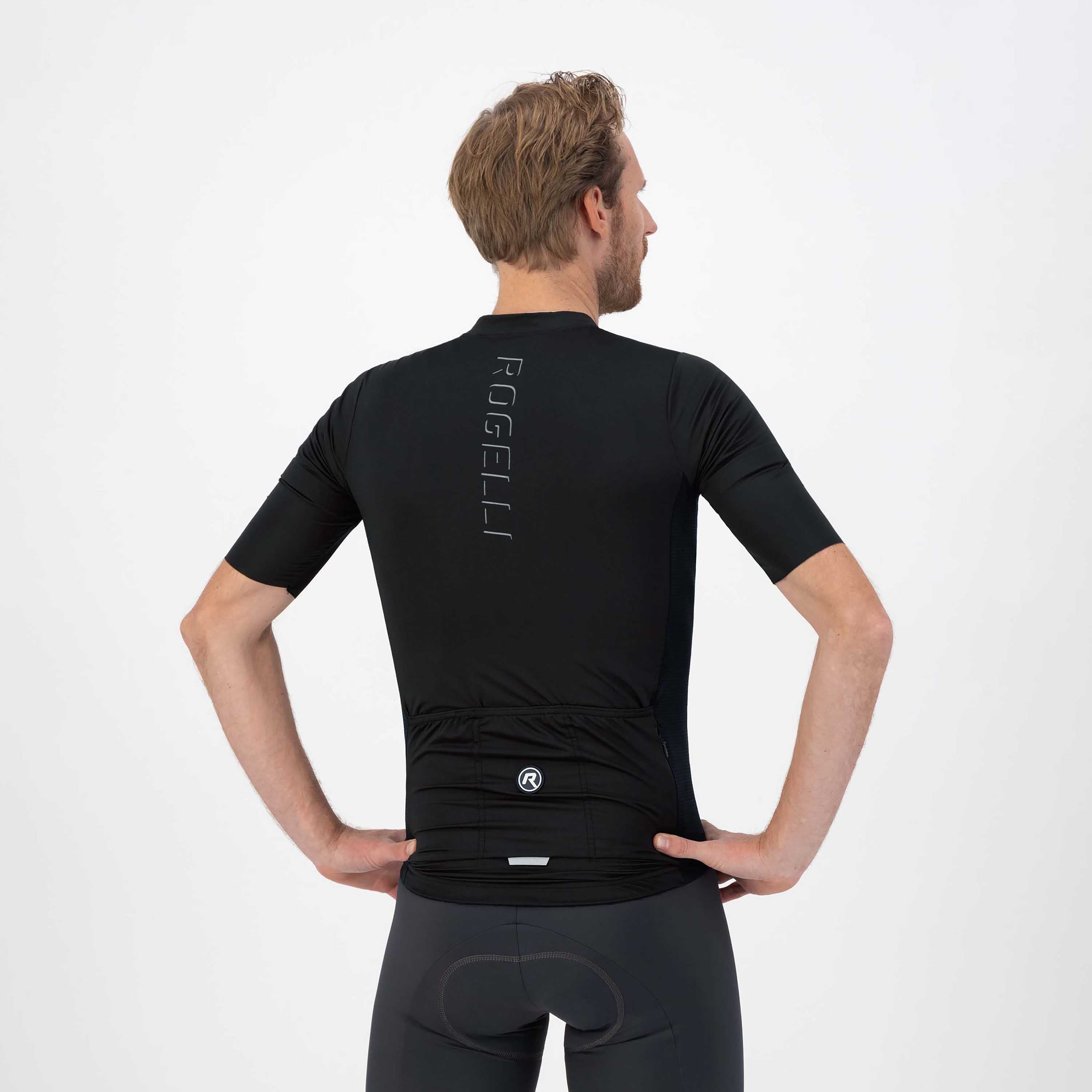 Distance Fietsshirt Heren - Zwart