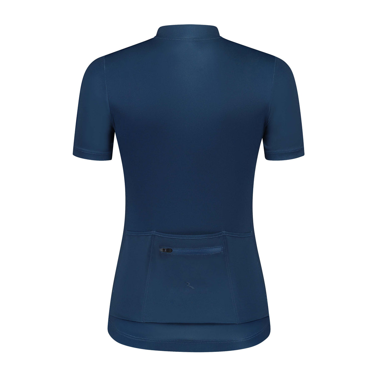 Rogelli Core fietsshirt dames blauw korte mouw achterkant.