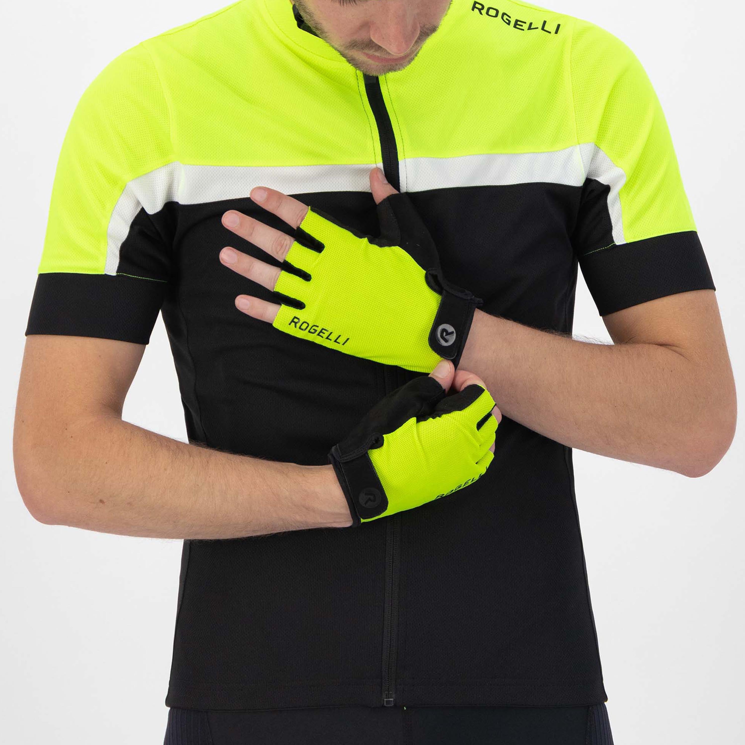 Core Fietshandschoenen Heren - Neon Geel