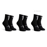 3-Pack Core Fietssokken - Zwart