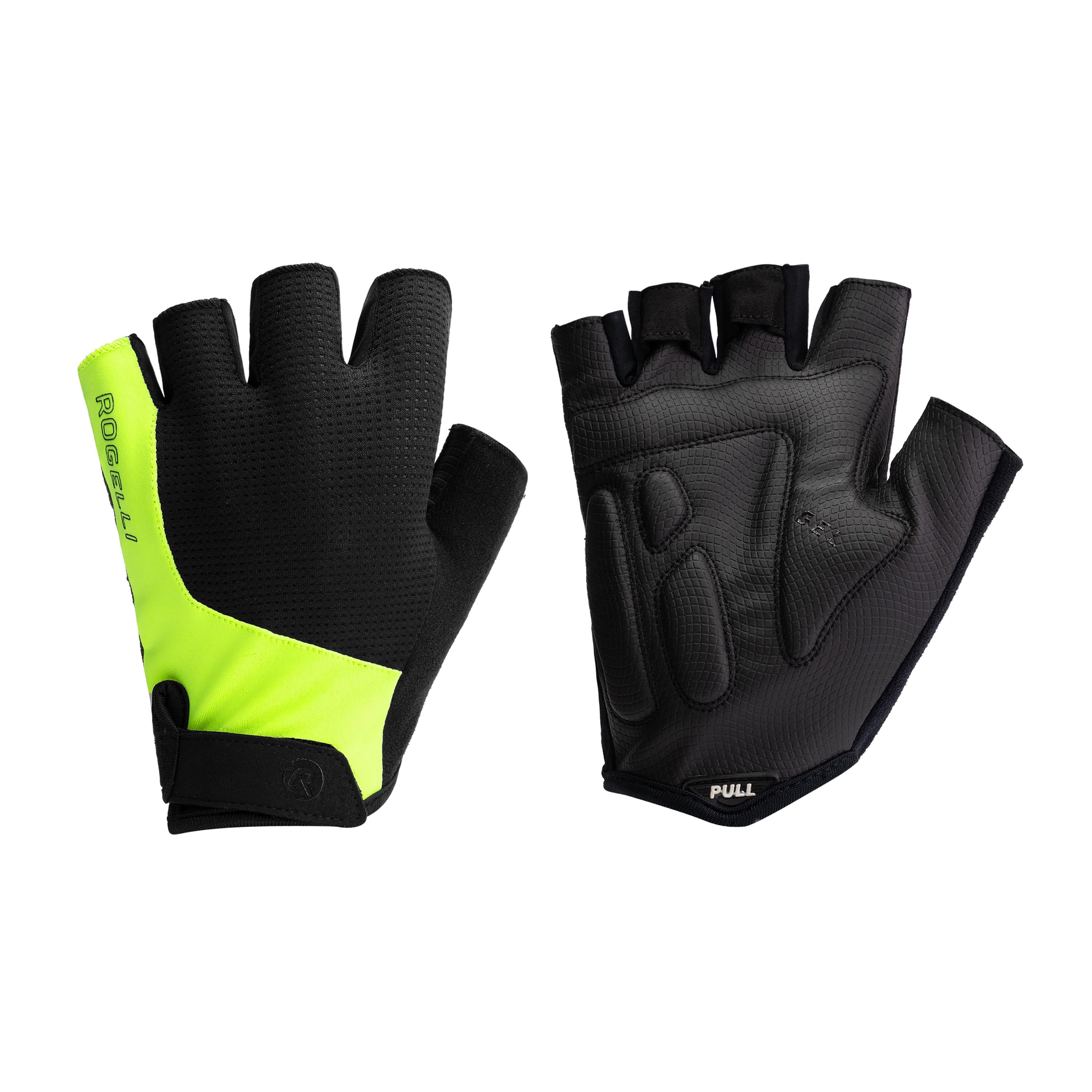 Essential Fietshandschoenen Heren - Zwart/Neon Geel