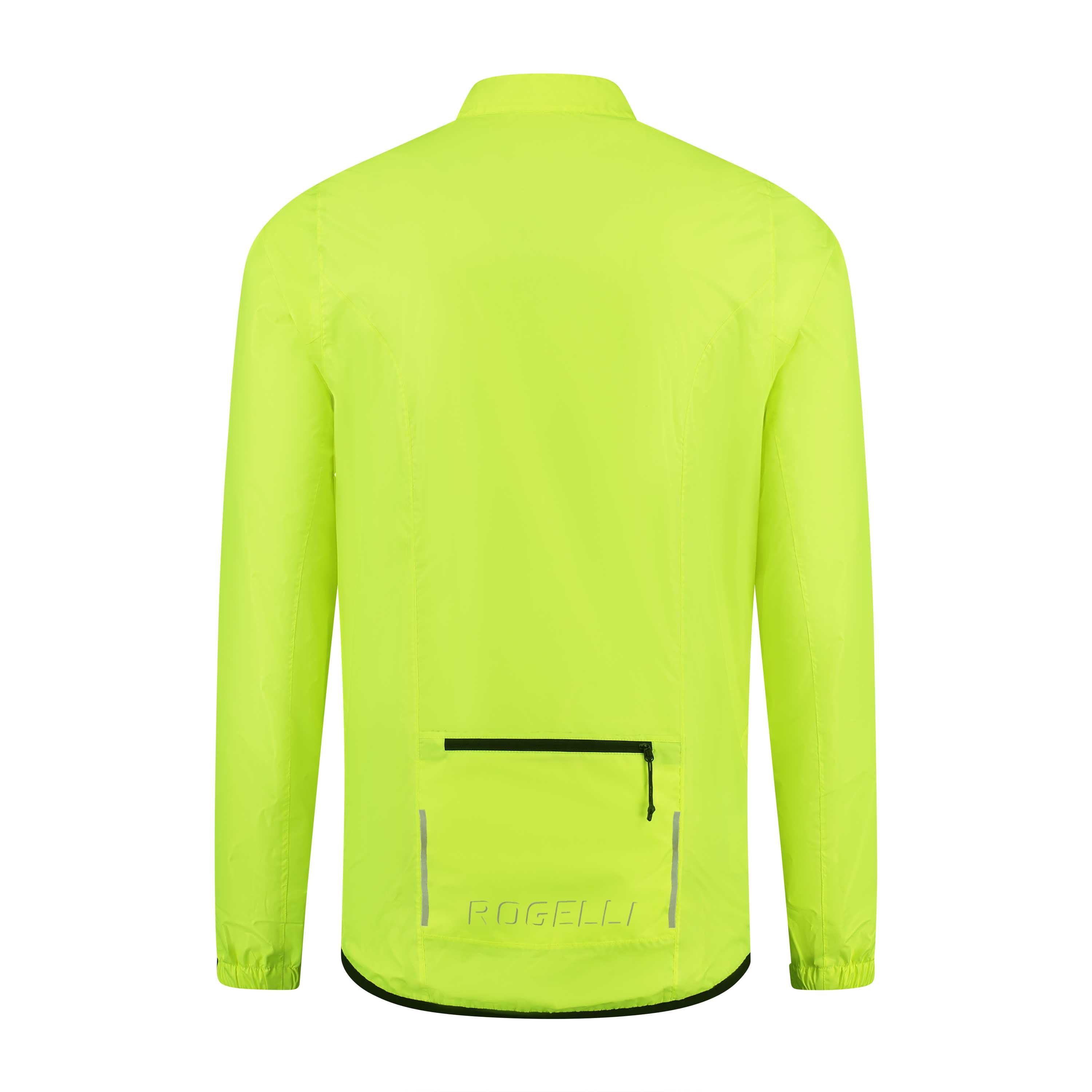 Core Rain jacket Men - Neon yellow