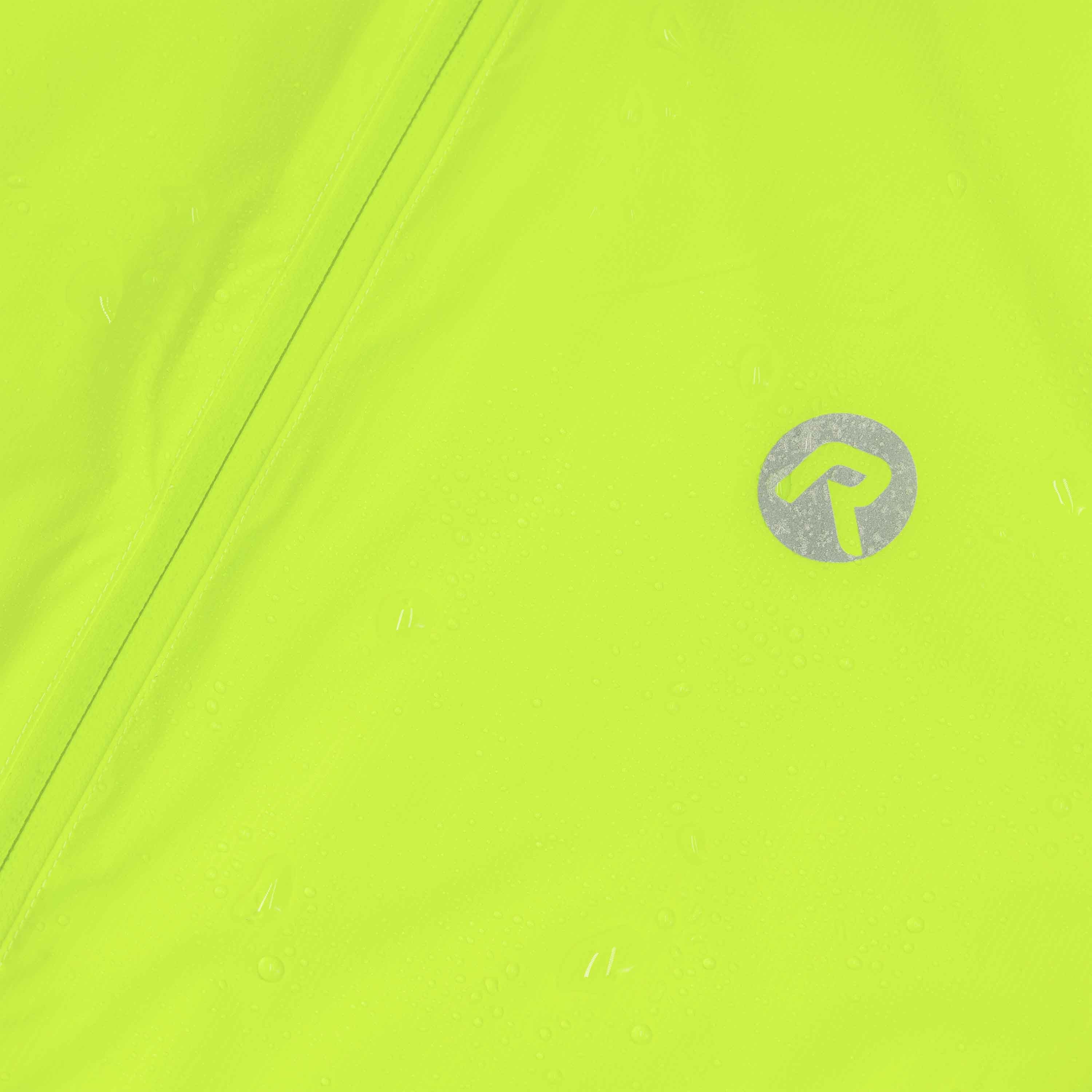 Essential Rain jacket Men - Neon yellow