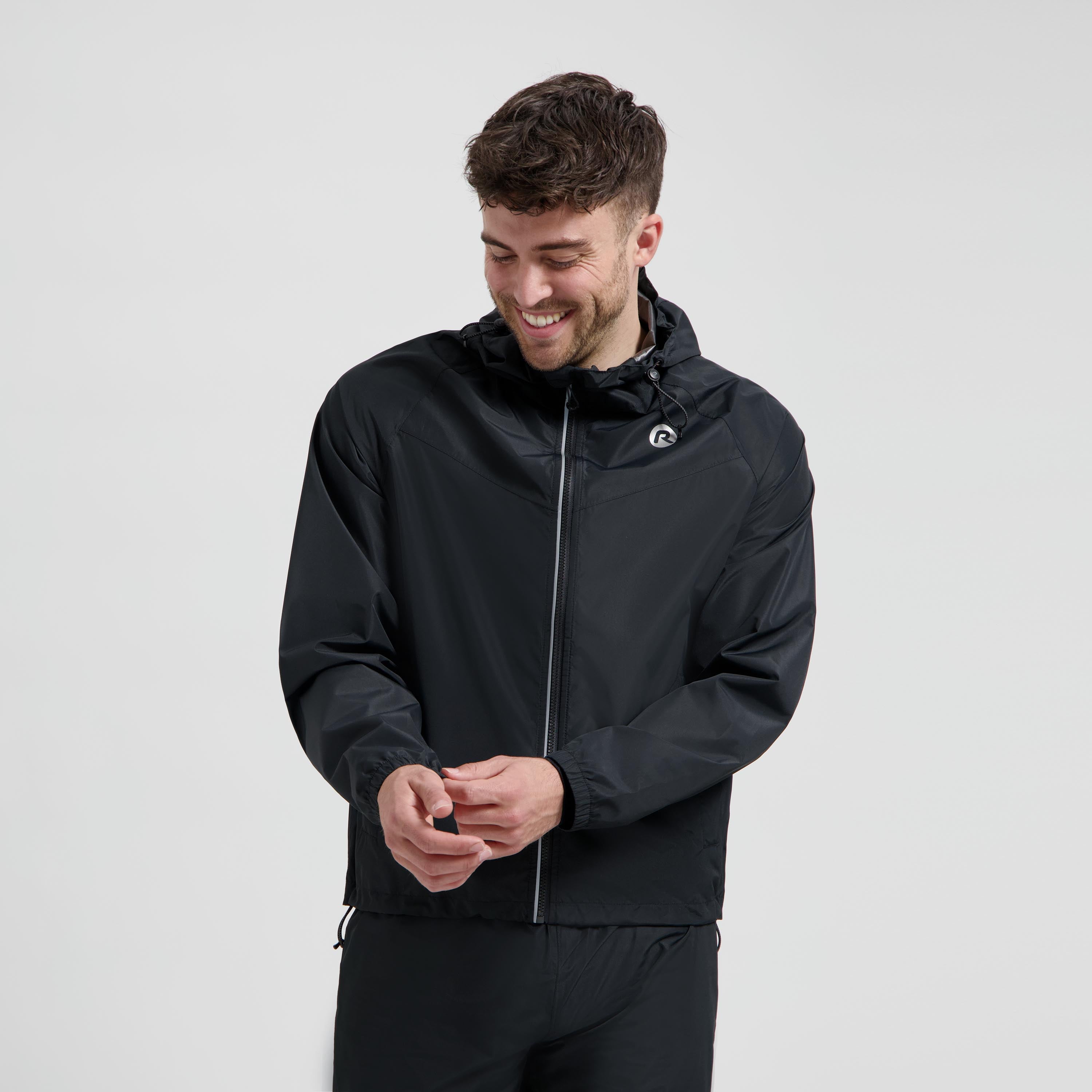 Commuter Core Raincoat Unisex - Black