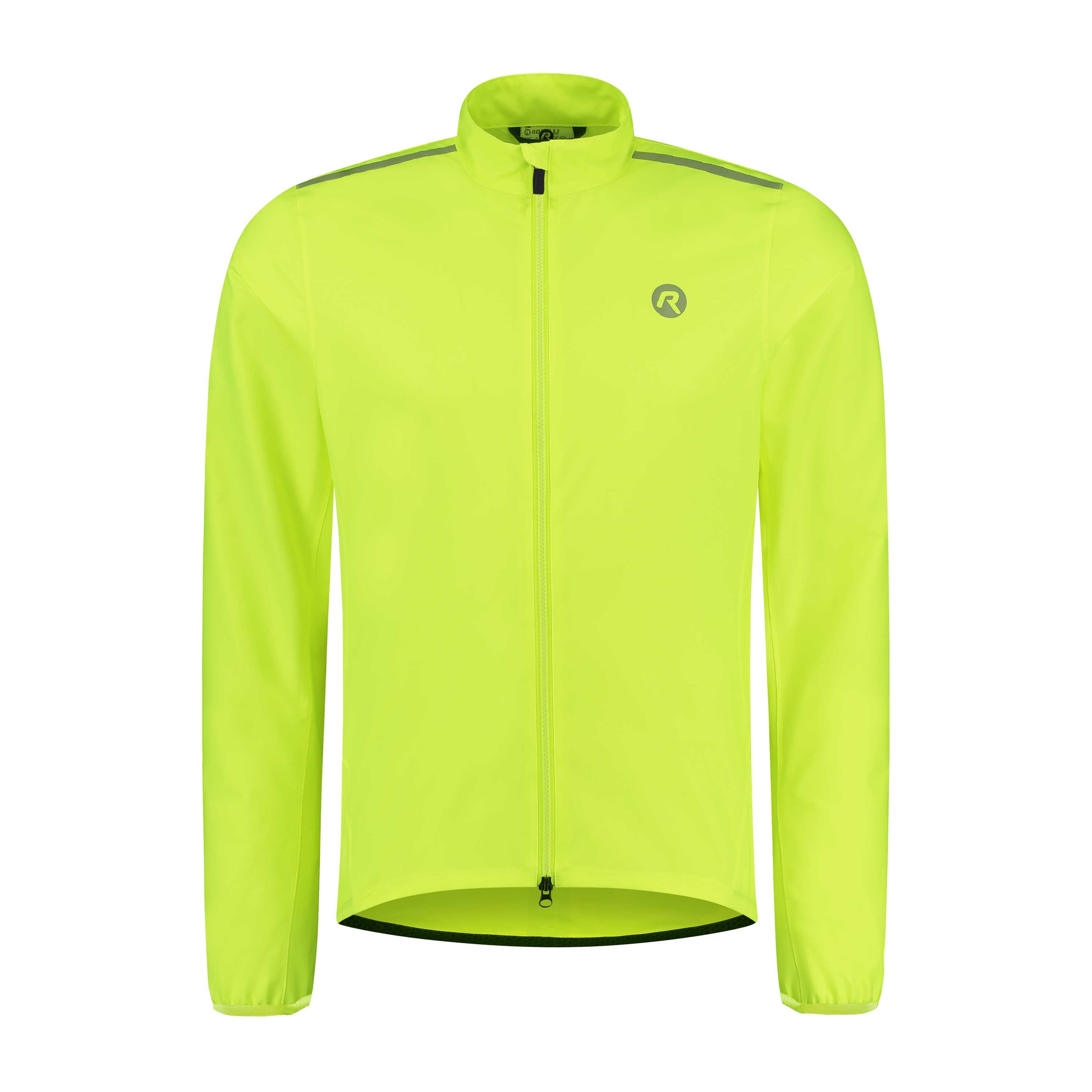 Distance rain jacket Men - Neon yellow