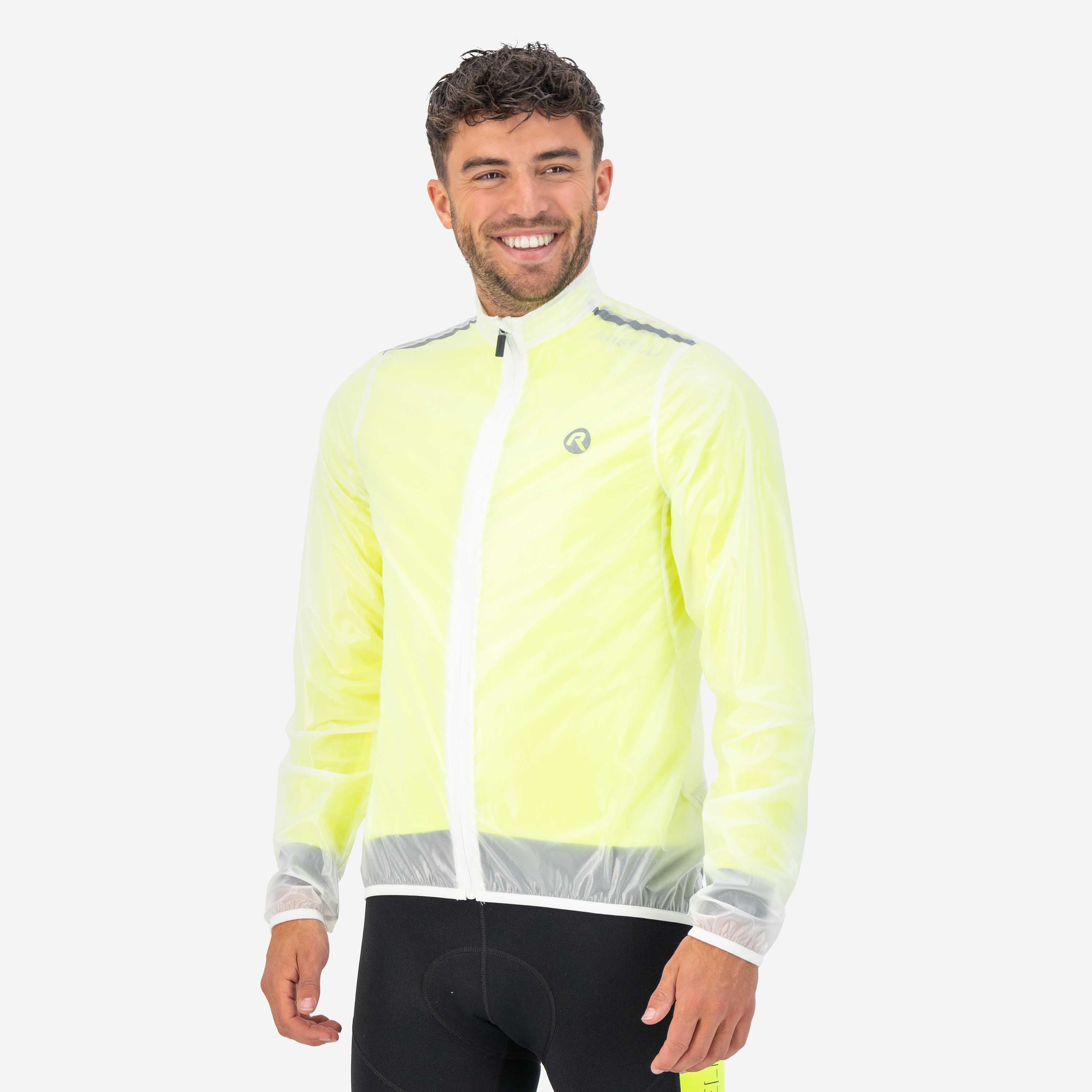 Emergency rain jacket Men - White