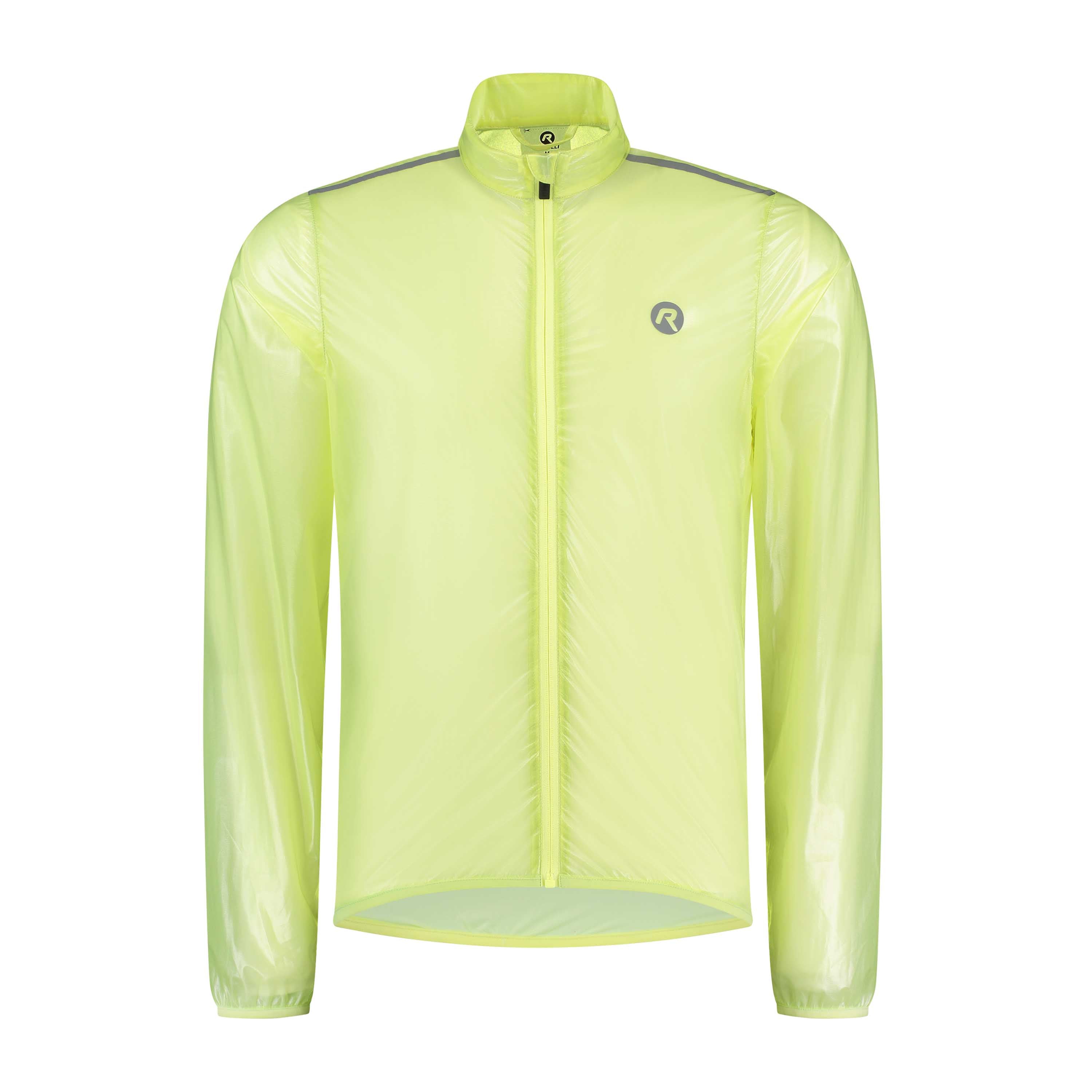 Emergency rain jacket Men - Neon yellow