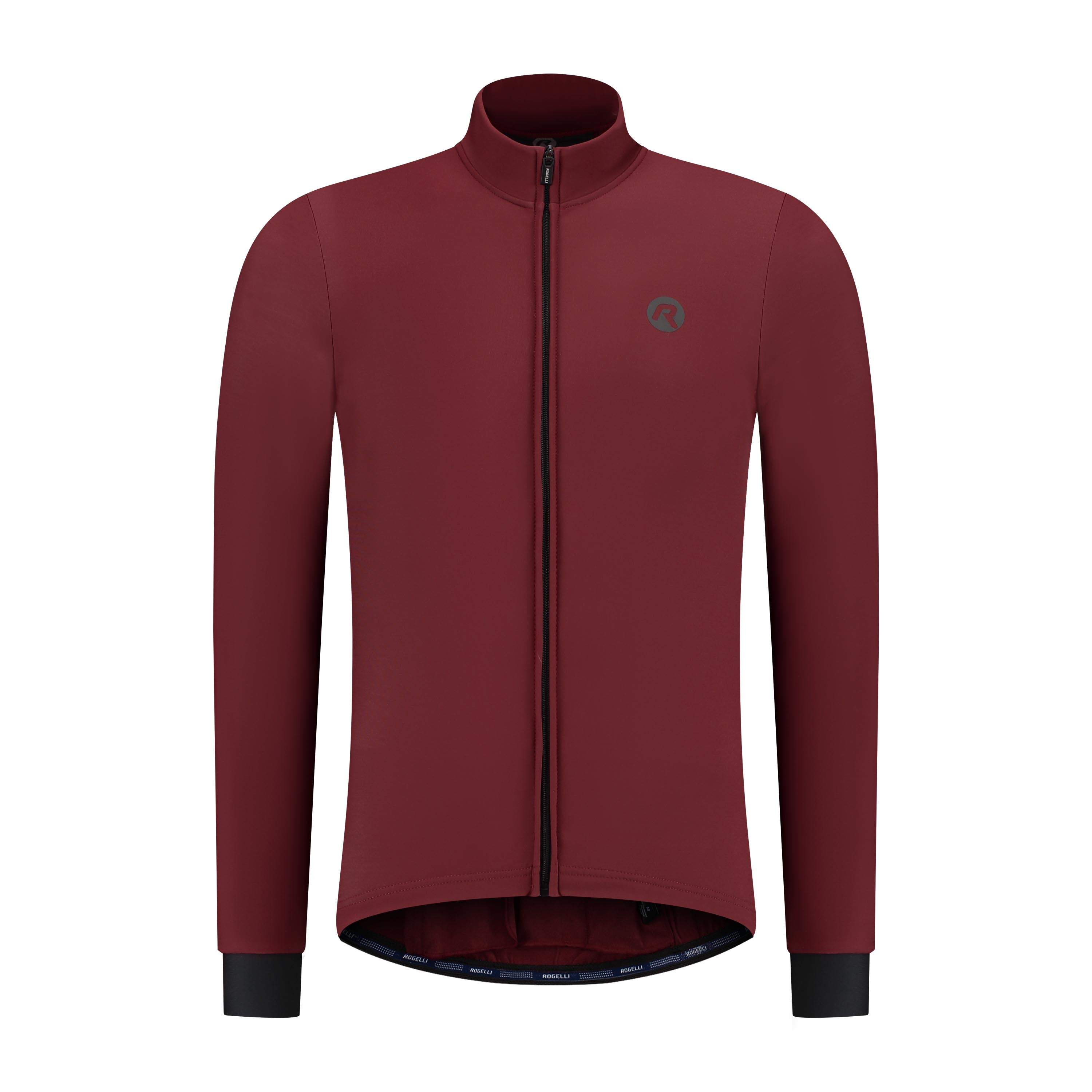 Signature Bicycle shirt Long sleeve Men - Bordeaux