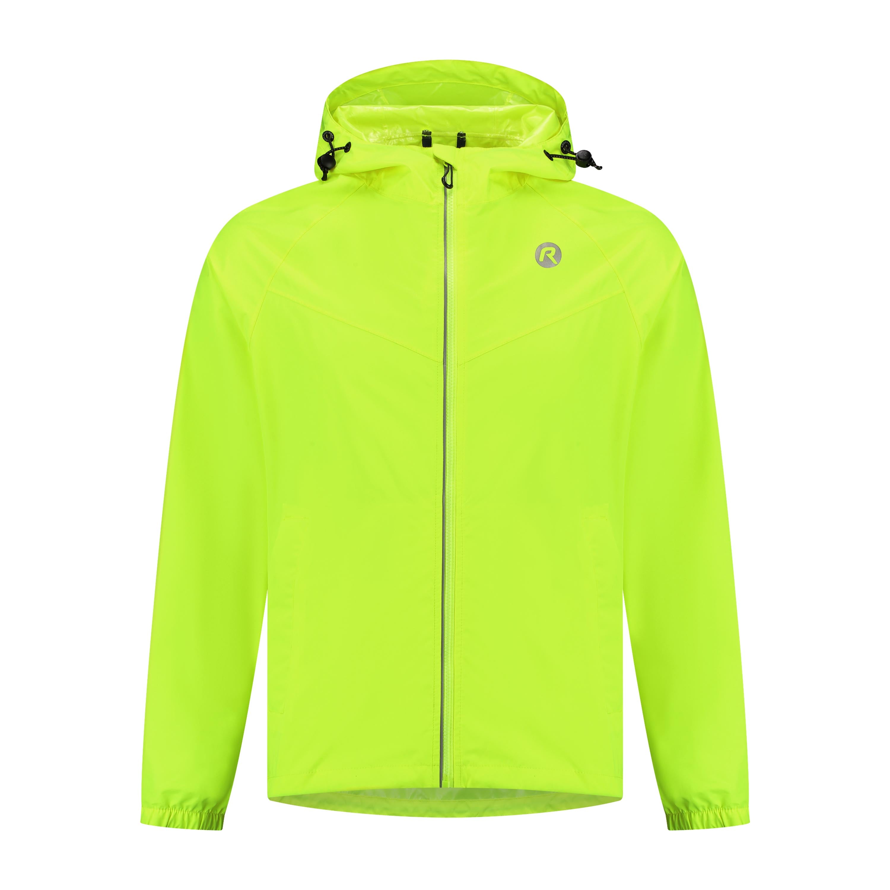 Commuter Core Regenjas Unisex - Neon Geel