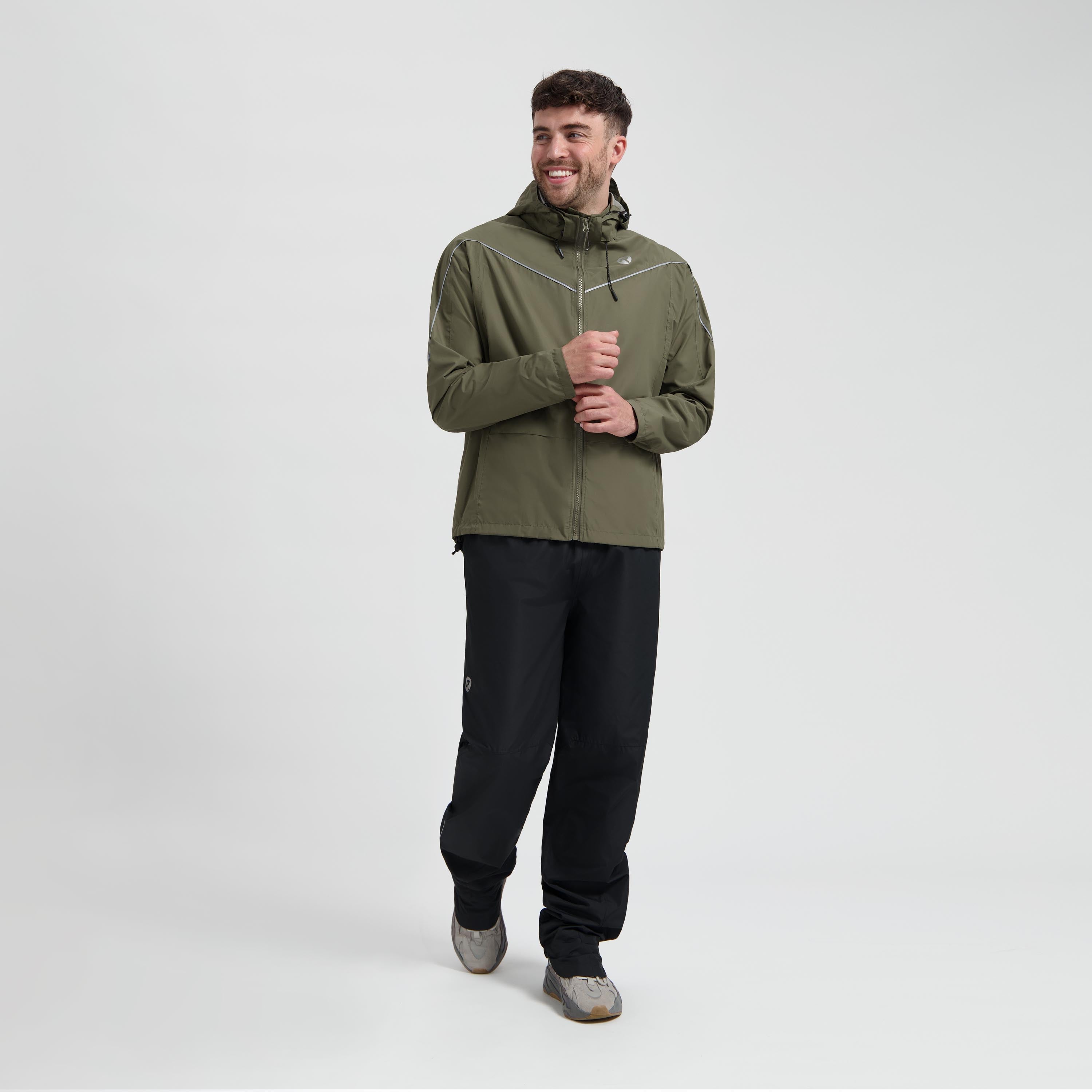 Commuter Essential Rain suit unisex - army green/black