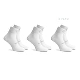 Rogelli Core 3-pack fietssokken kinderen wit.