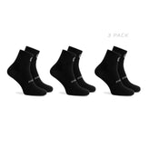 Rogelli Core 3-pack fietssokken kinderen zwart.