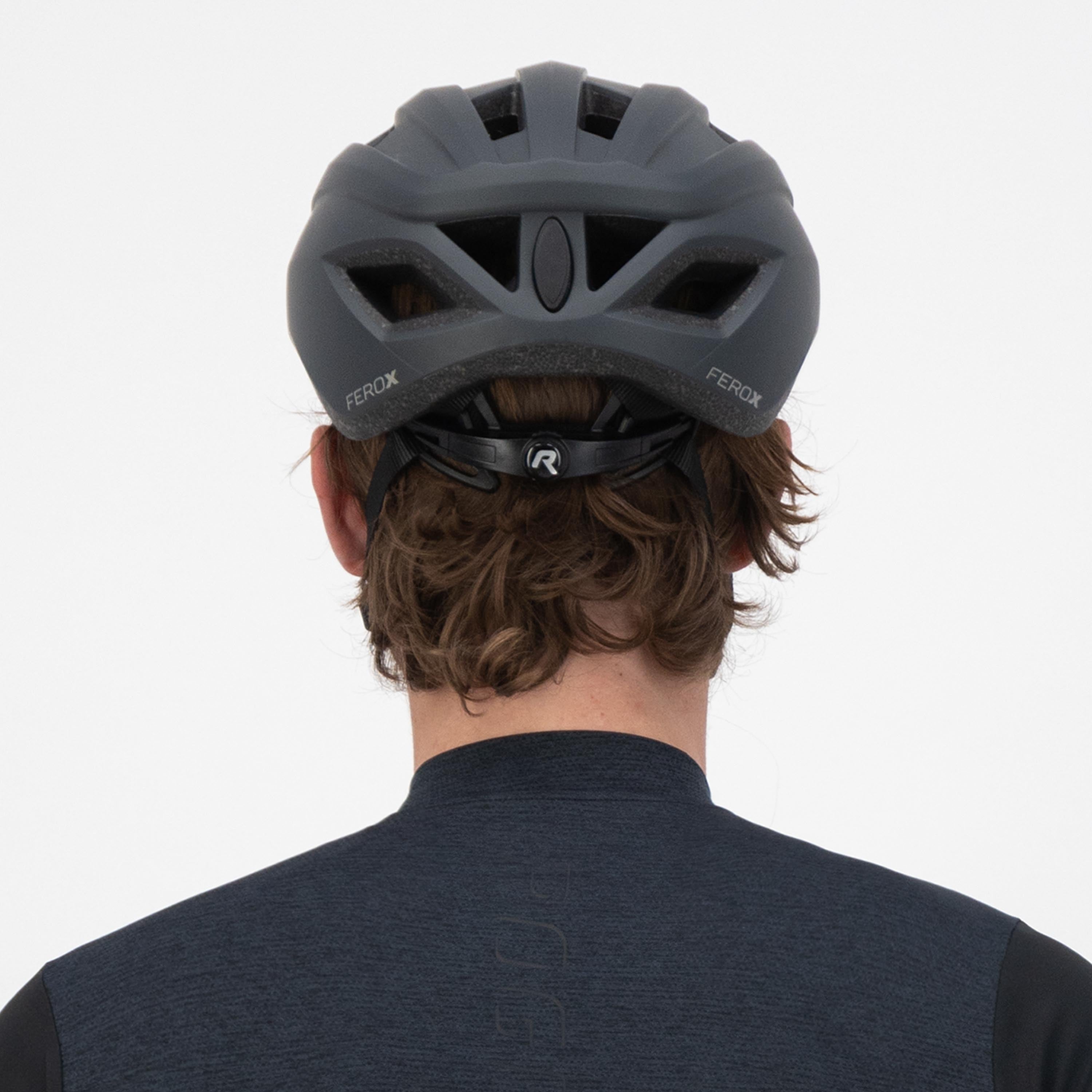 Ferox II bicycle helmet - Gray