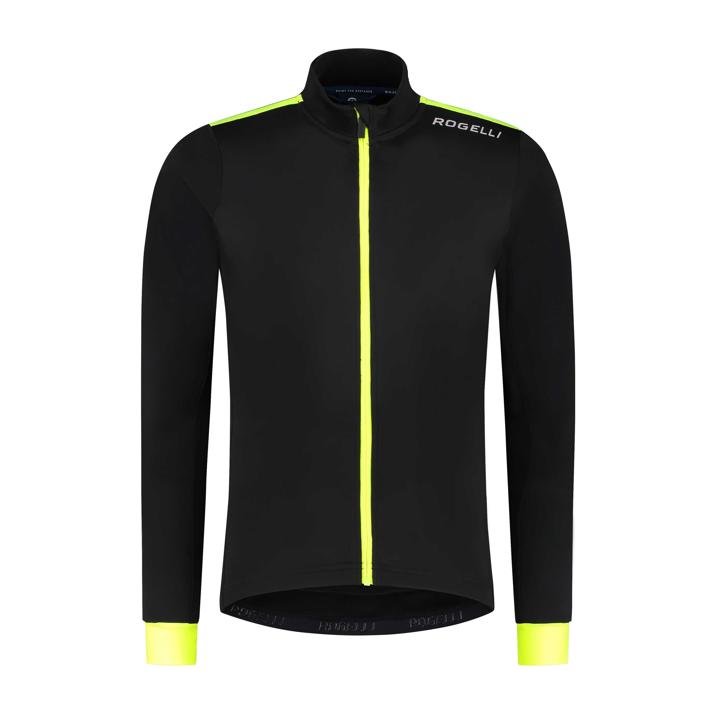 Core Bicycle shirt Long sleeve Men - Black/neon yellow